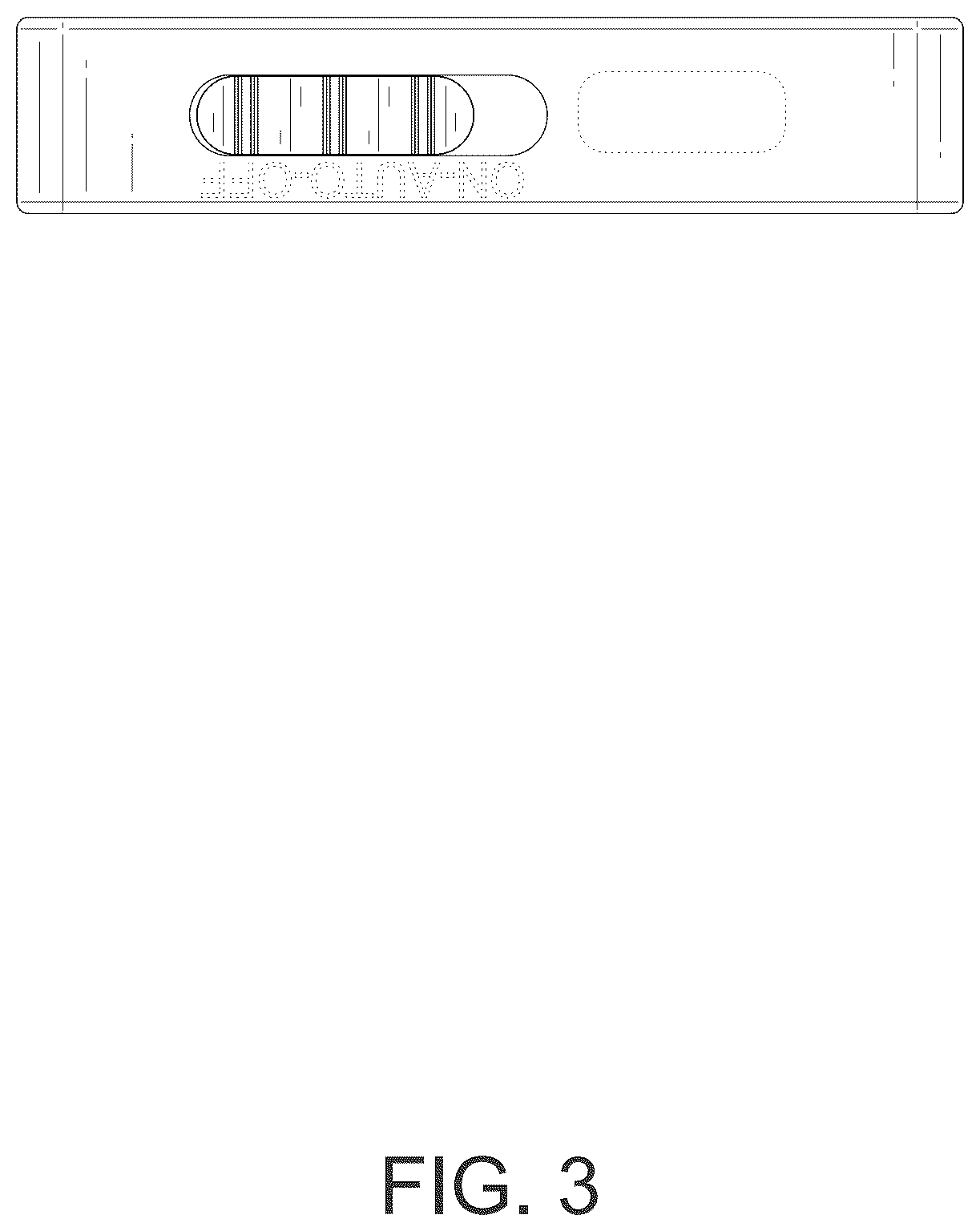 Patent USD1125655 Figure 3 – Magnetic strip charging light