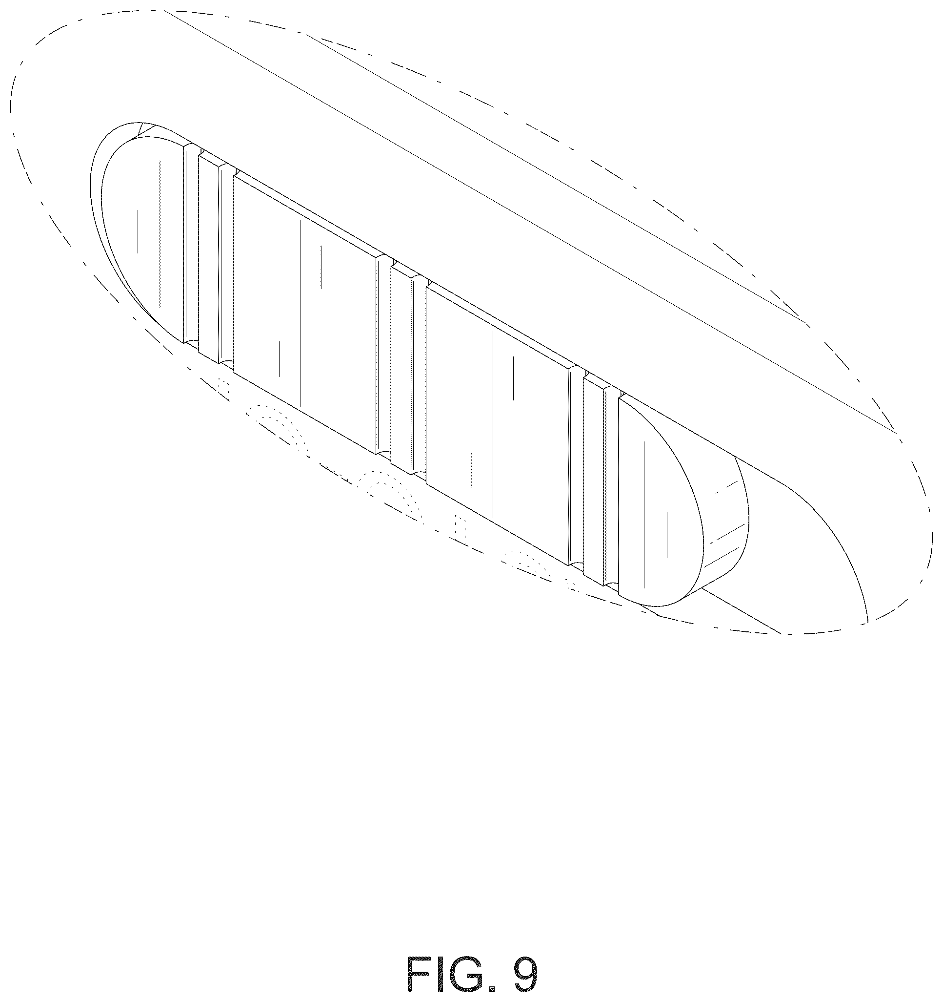Patent USD1125655 Figure 9 – Magnetic strip charging light
