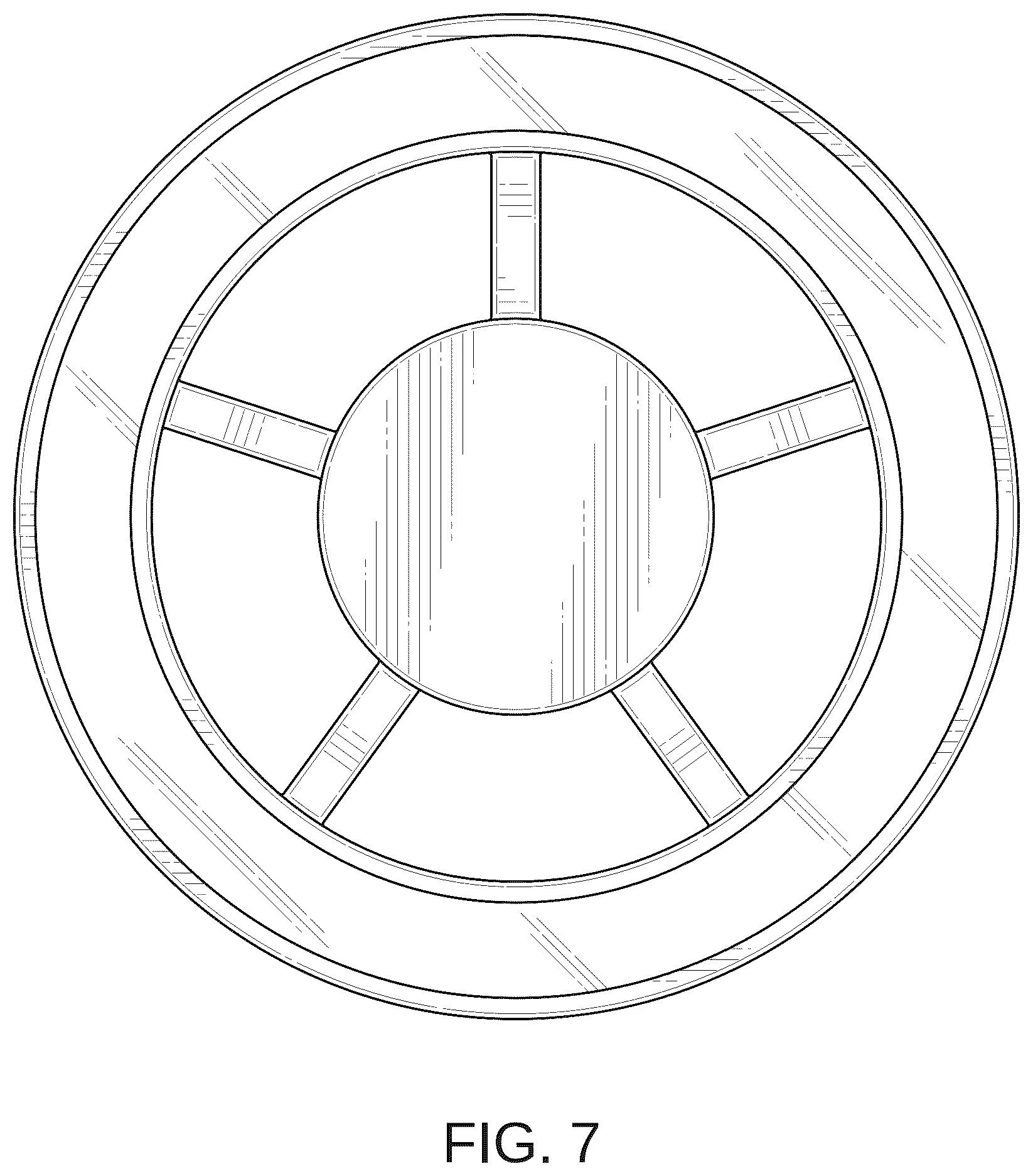 Patent USD1125656 Figure 5 – Chandelier