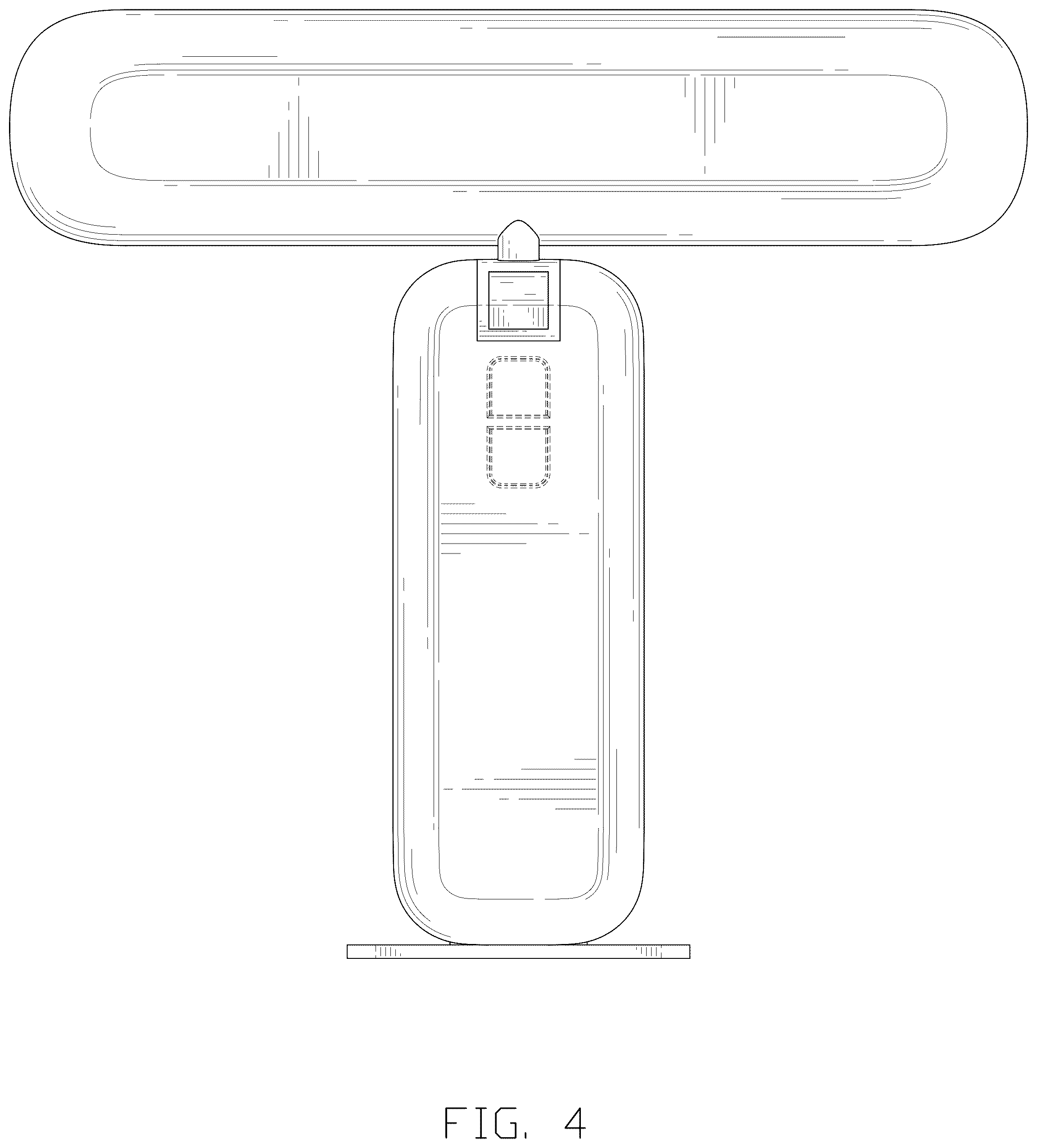 Patent USD1125657 Figure 4 – Wall lamp