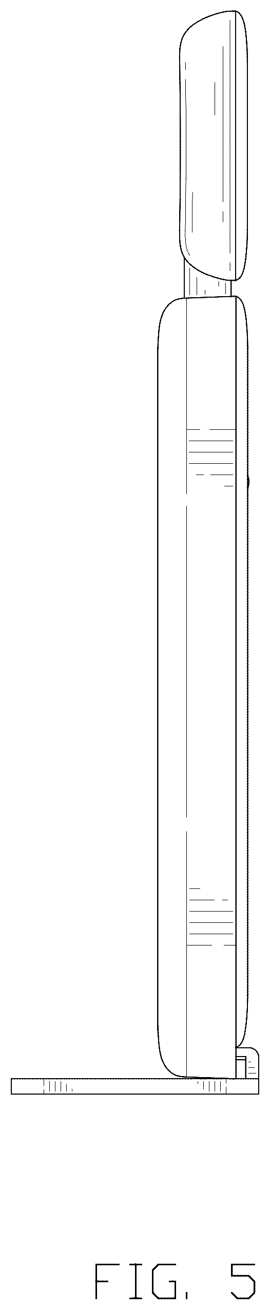Patent USD1125657 Figure 5 – Wall lamp