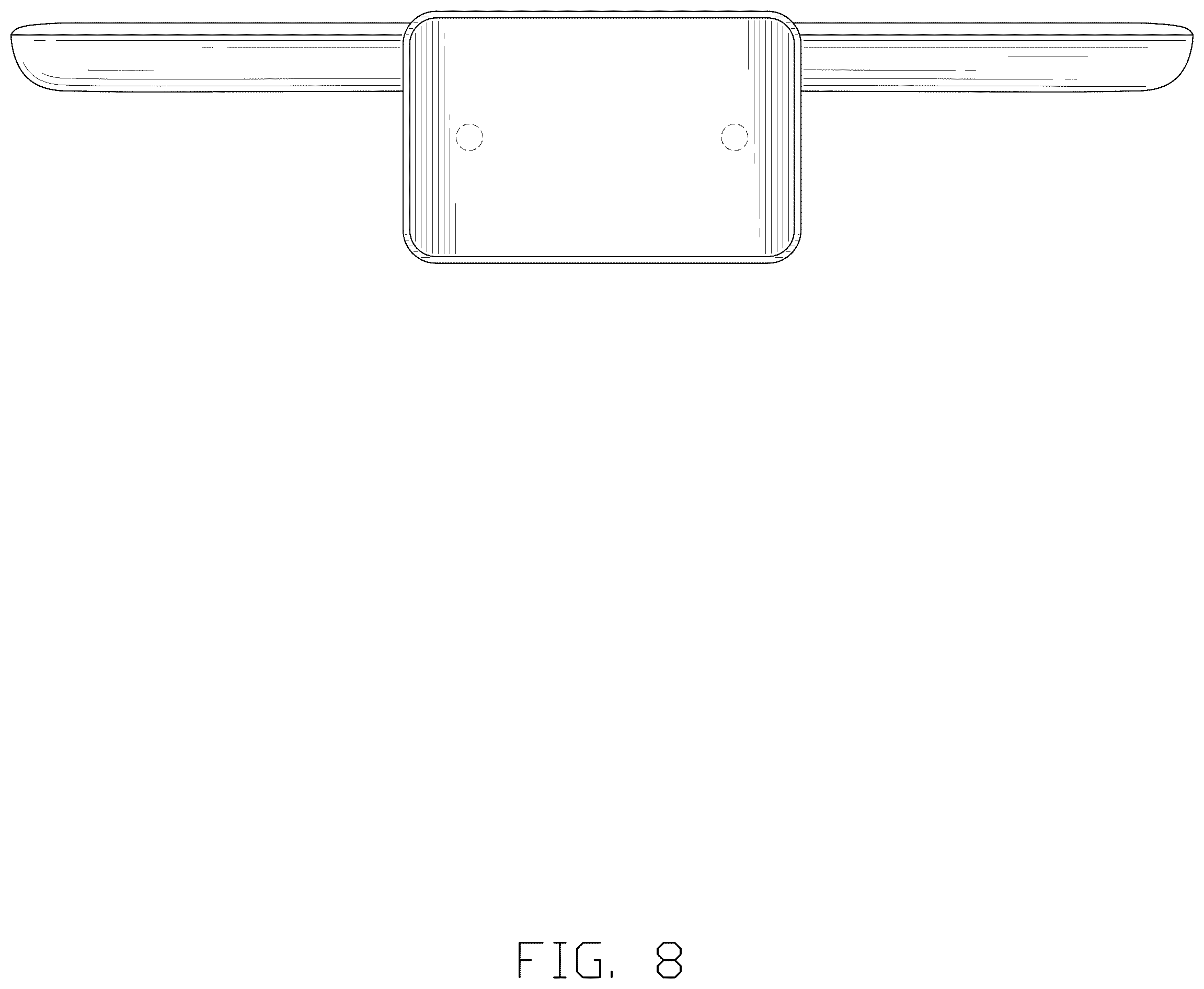 Patent USD1125657 Figure 8 – Wall lamp