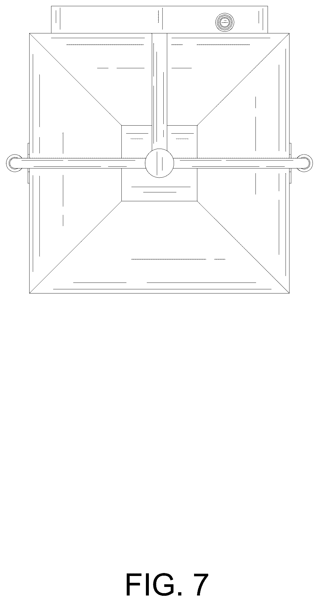 Patent USD1125658 Figure 7 – Outdoor wall light