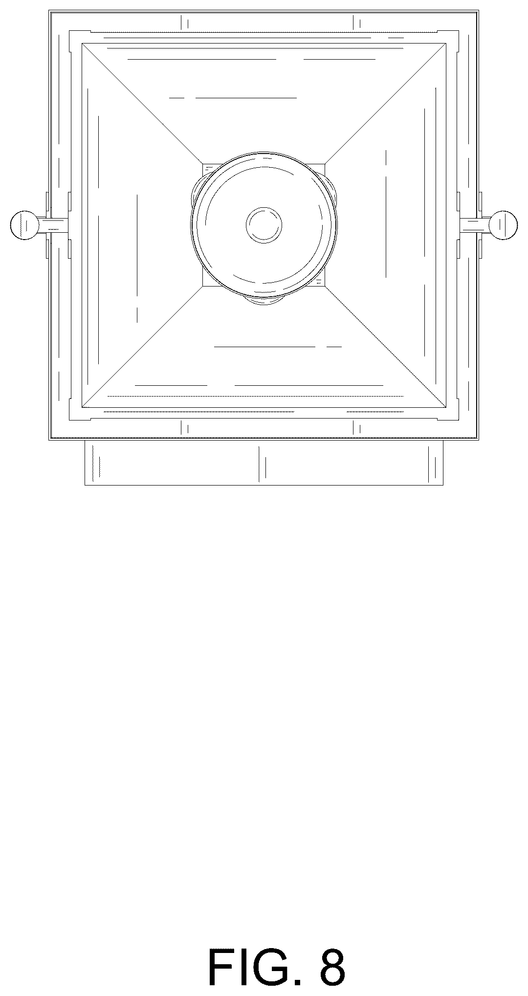 Patent USD1125658 Figure 8 – Outdoor wall light