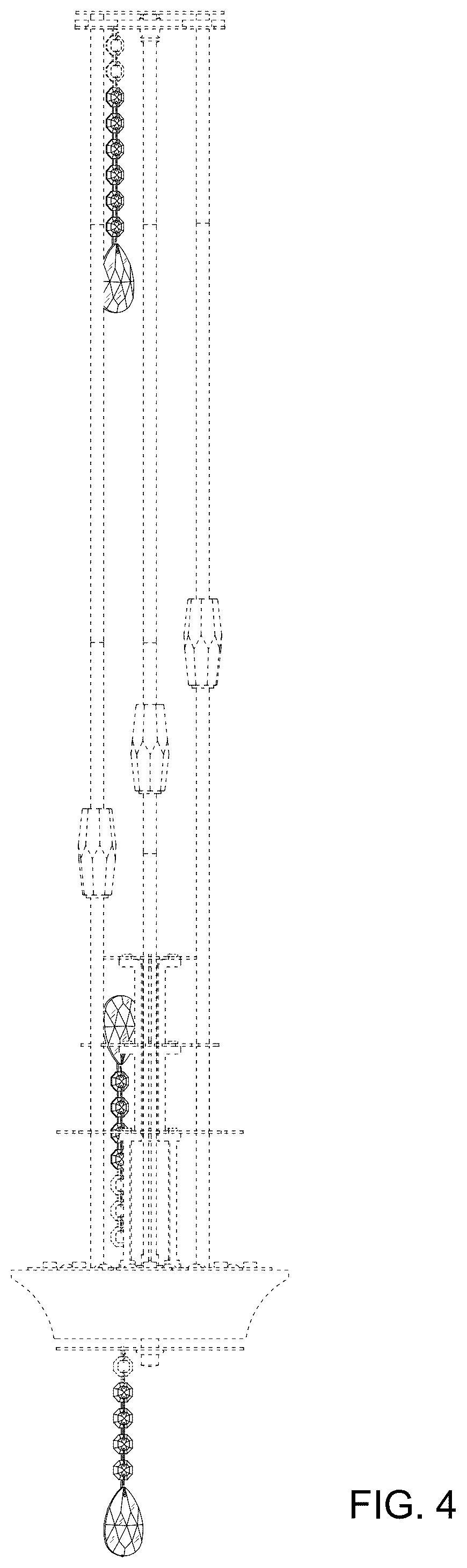 Patent USD1125659 Figure 4 – Lighting fixture