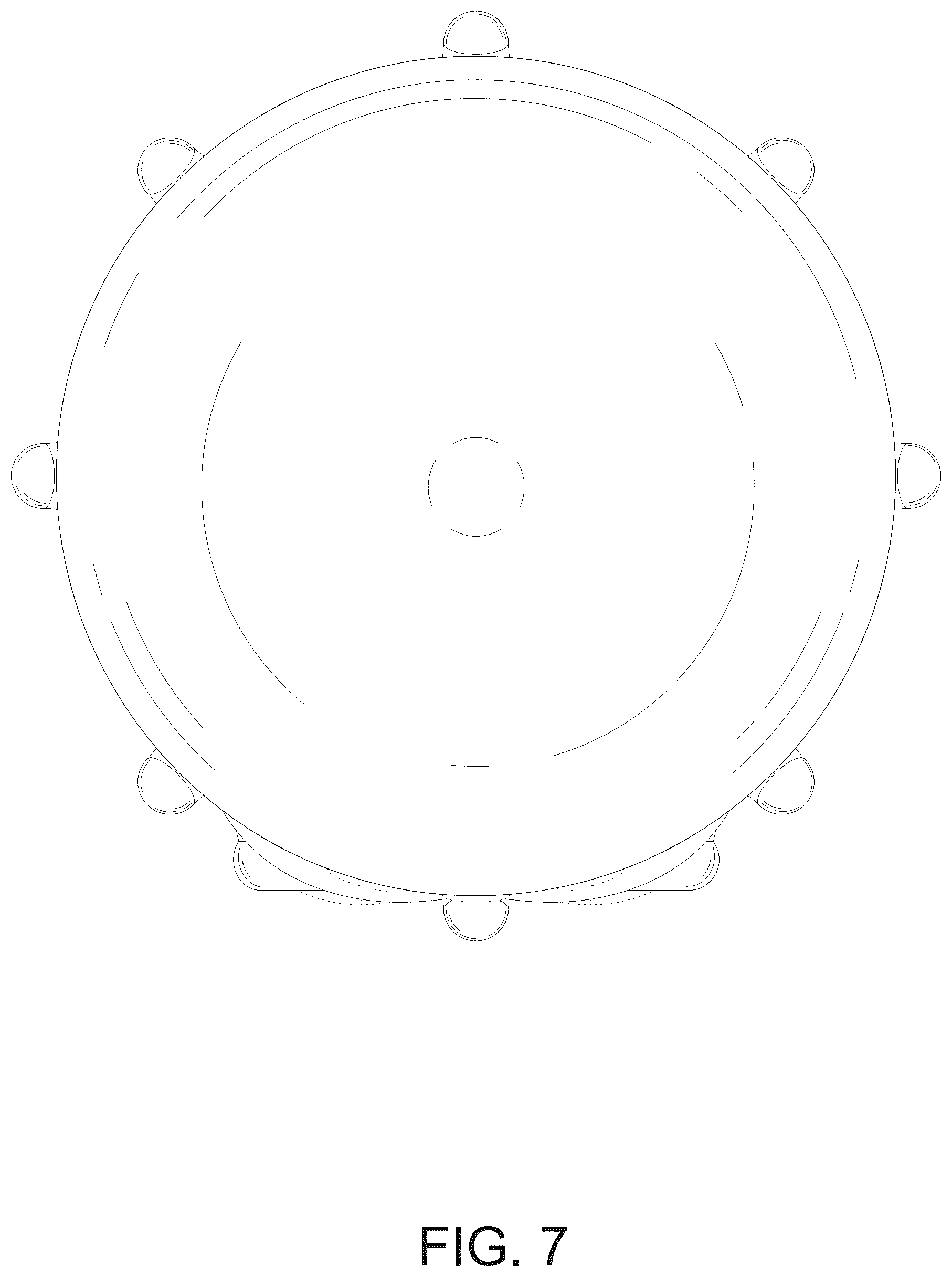 Patent USD1125660 Figure 7 – Octopus shaped projection lamp