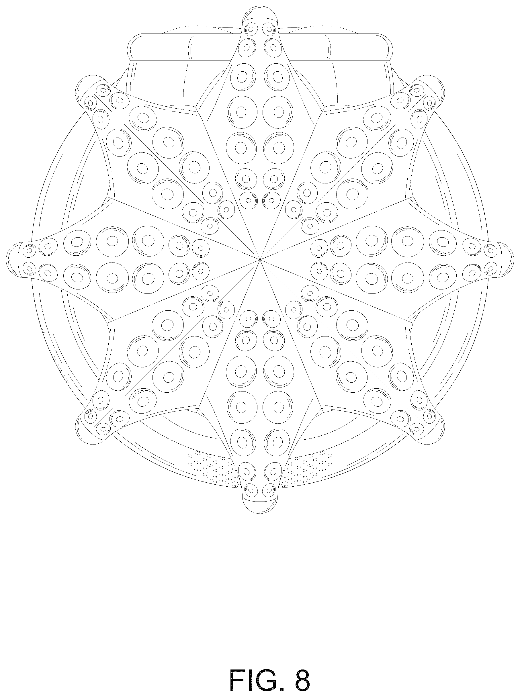 Patent USD1125660 Figure 8 – Octopus shaped projection lamp