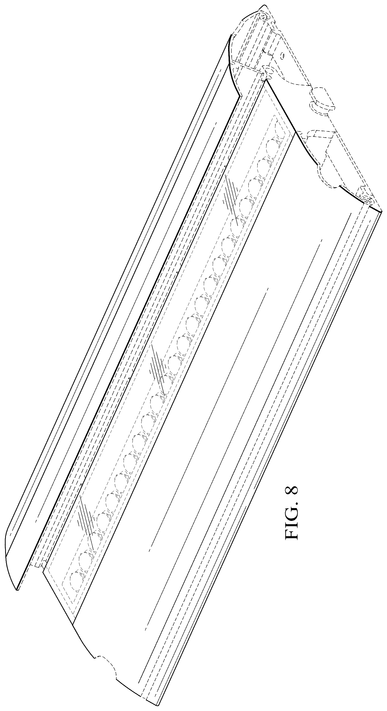 Patent USD1125661 Figure 6 – Foot light
