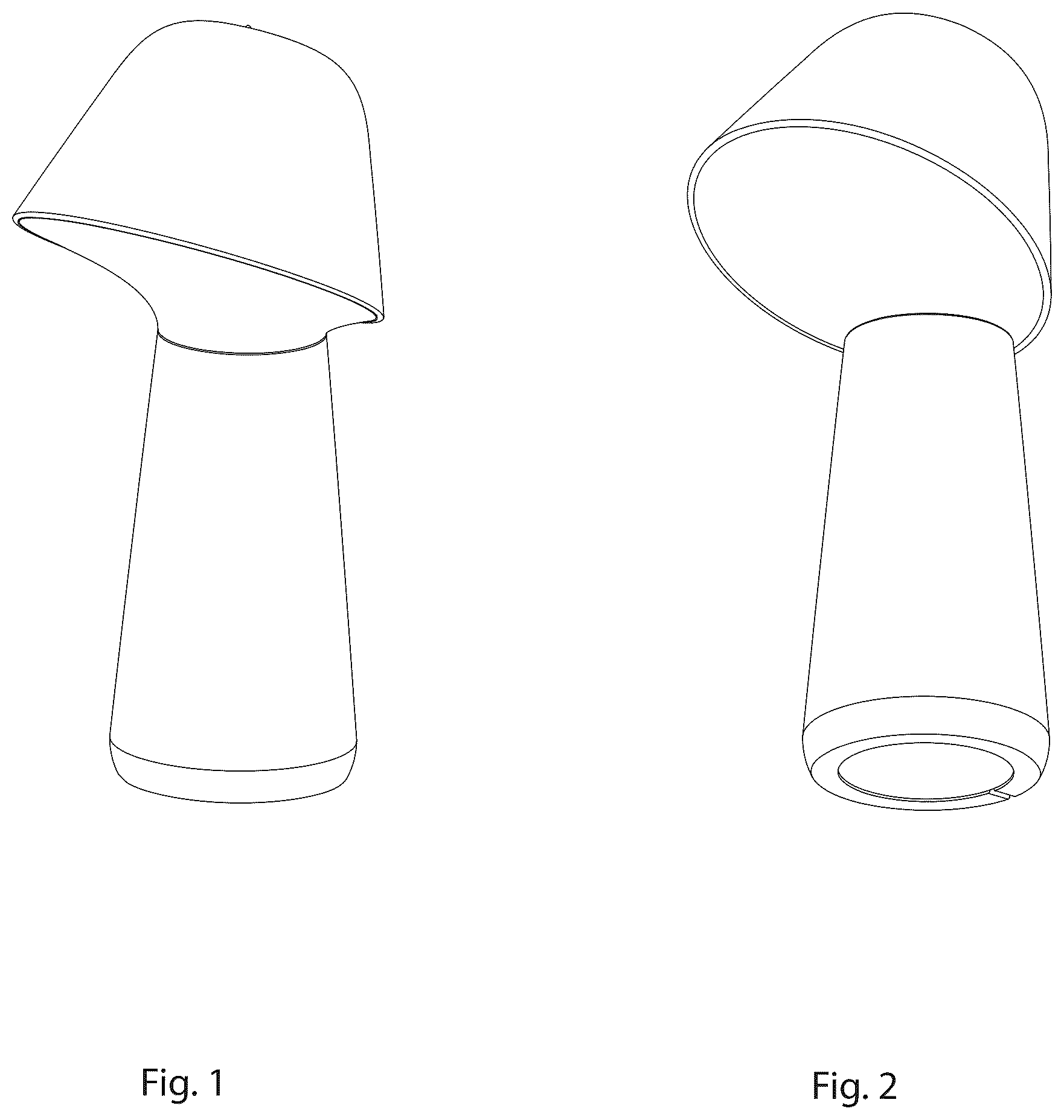Patent USD1125664 — Table lamp — Figure 1