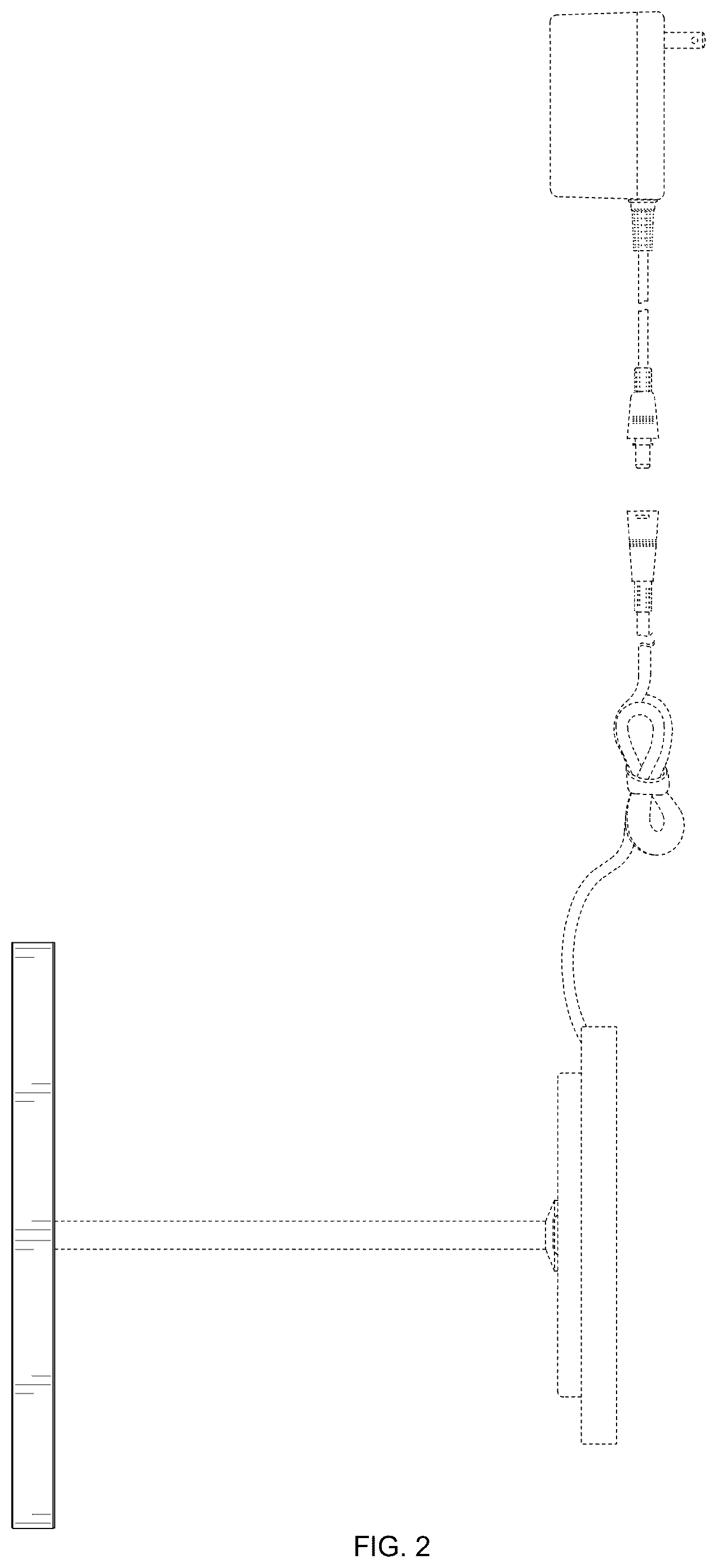 Patent USD1125665 Figure 2 – Light fixture