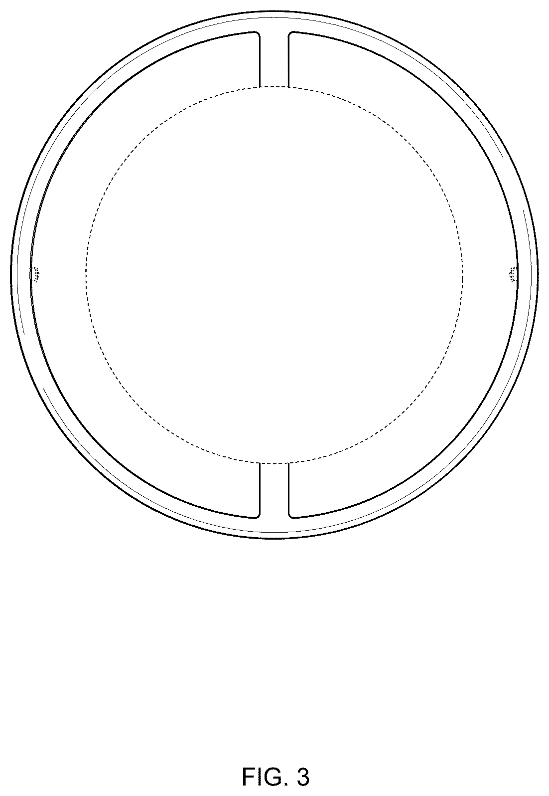 Patent USD1125665 Figure 3 – Light fixture