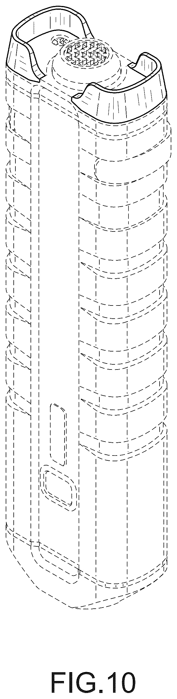 Patent USD1125666 Figure 9 – Flashlight assembly