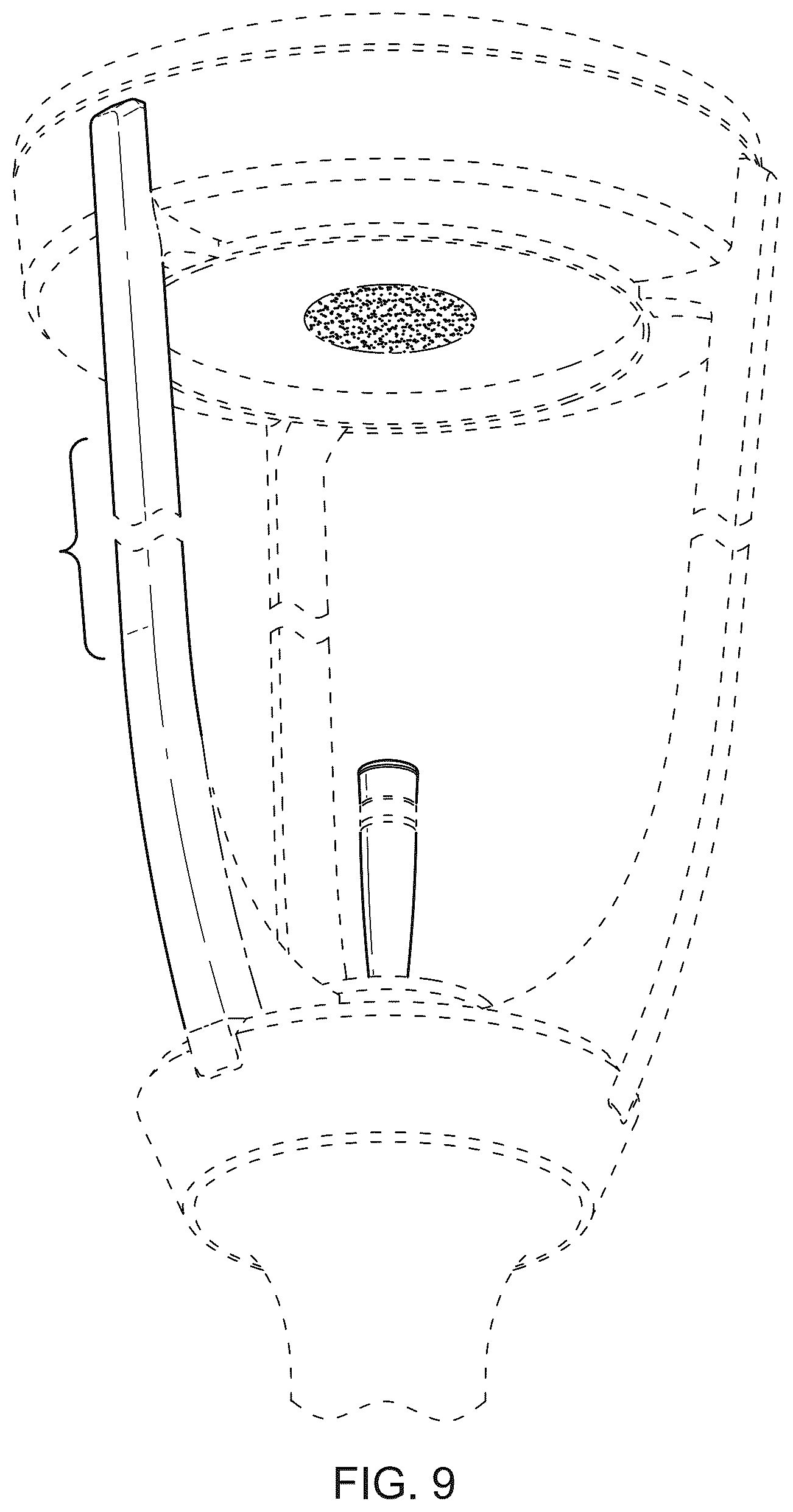 Patent USD1125667 Figure 9 – Lighting fixture