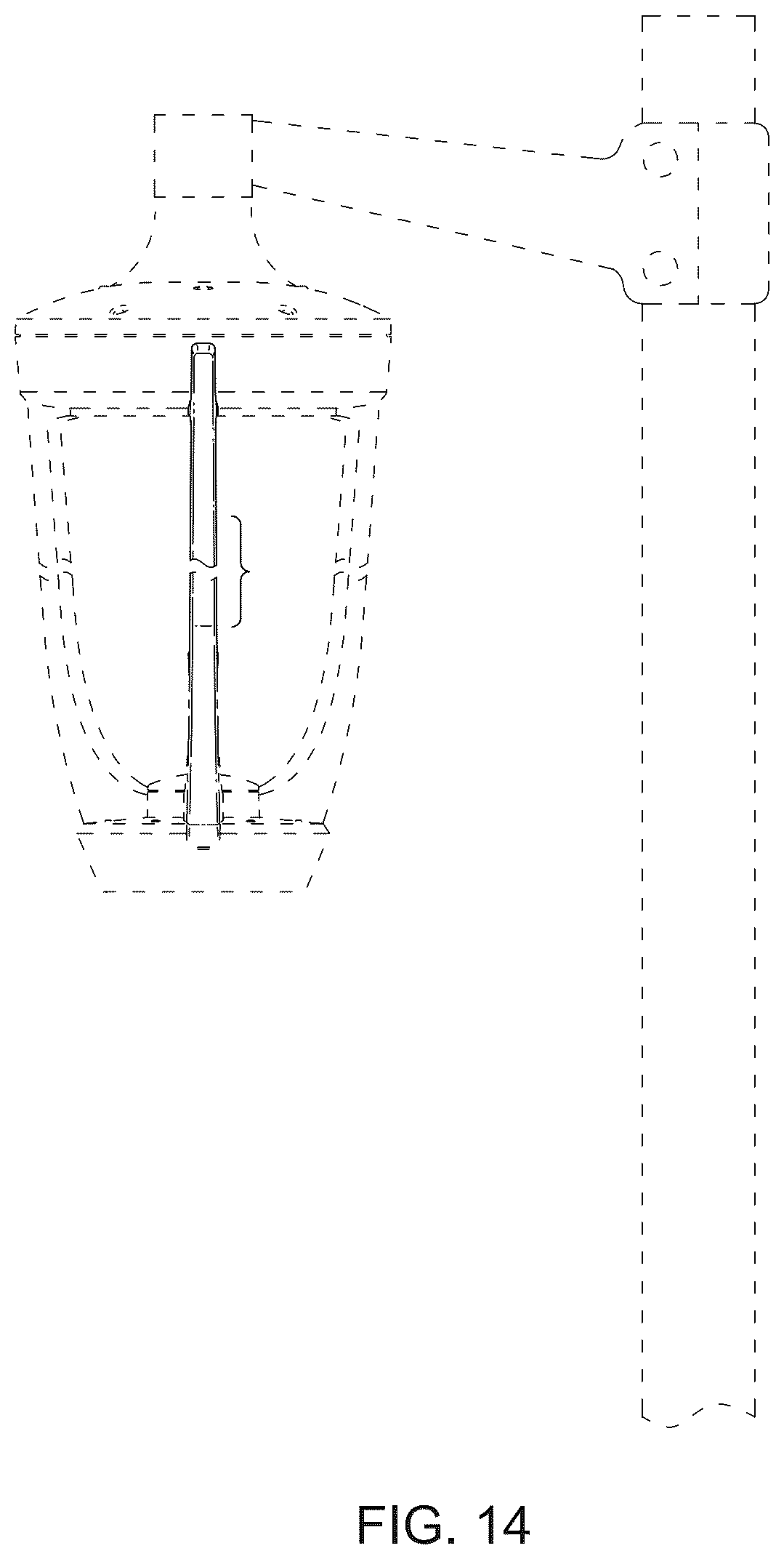 Patent USD1125667 Figure 14 – Lighting fixture