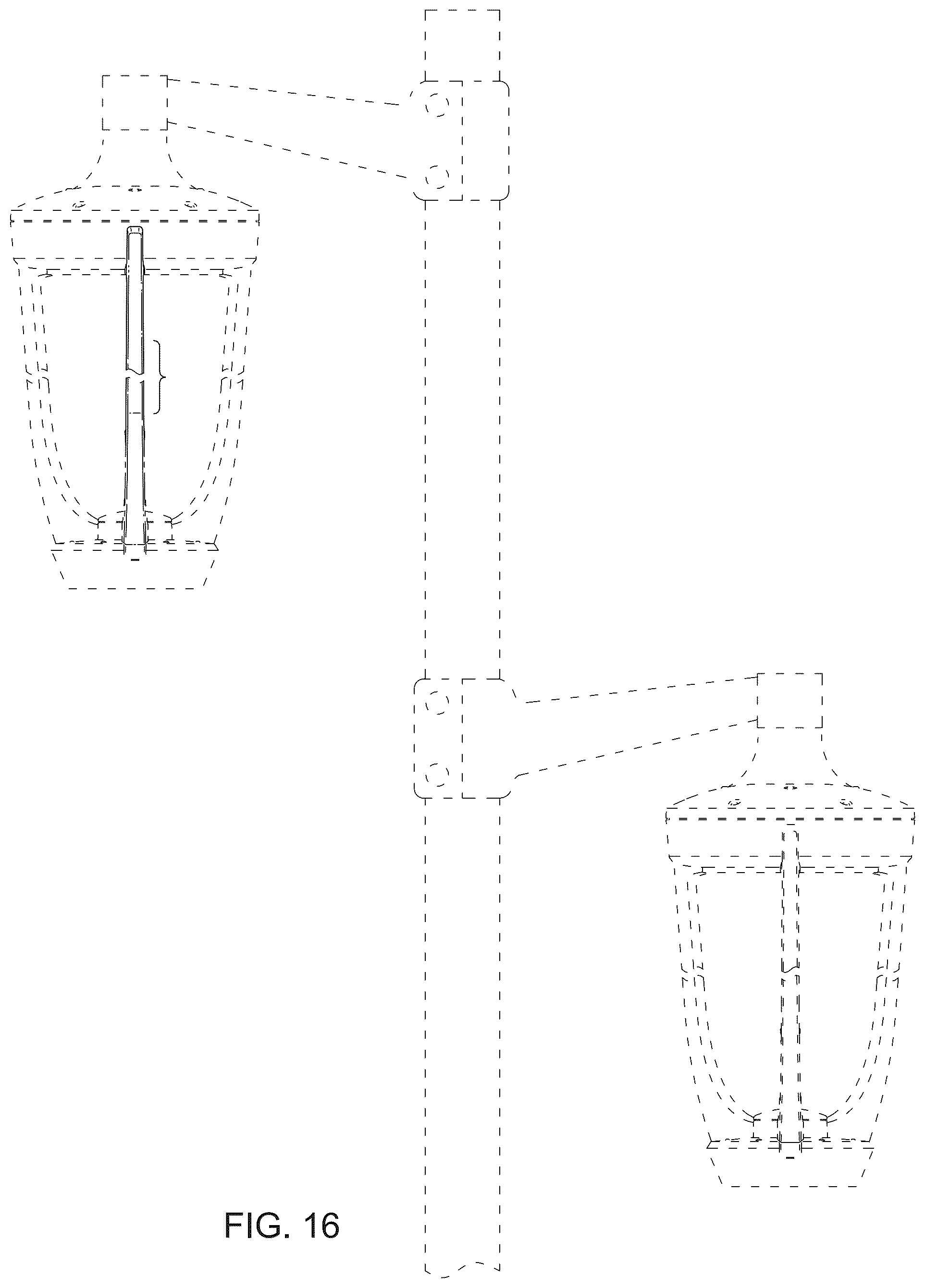 Patent USD1125667 Figure 16 – Lighting fixture