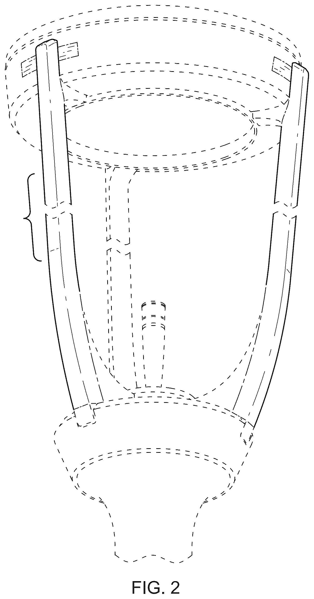 Patent USD1125668 Figure 2 – Lighting fixture