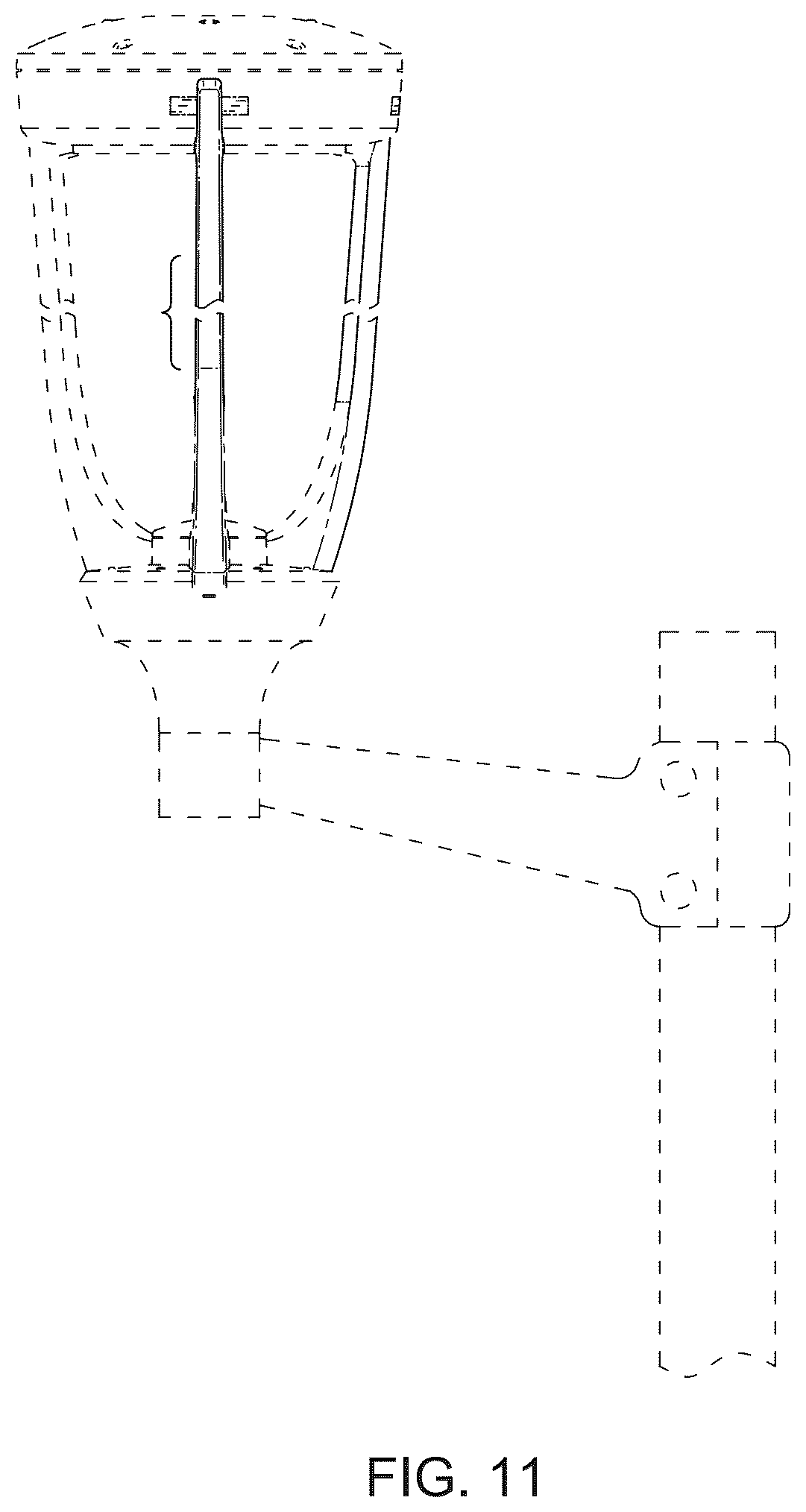 Patent USD1125668 Figure 11 – Lighting fixture