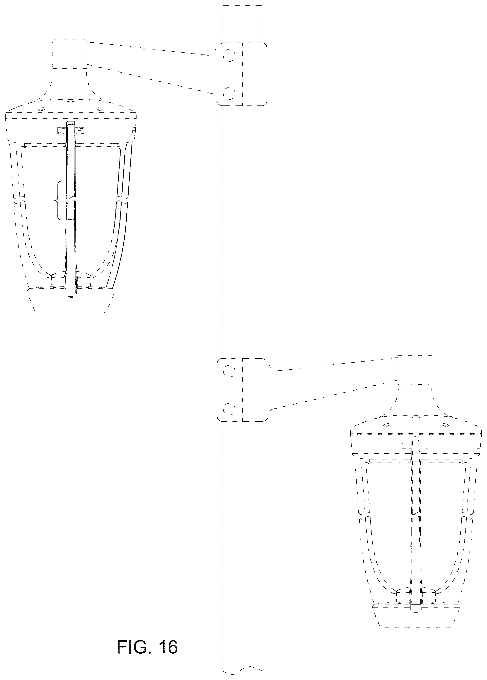 Patent USD1125668 Figure 16 – Lighting fixture