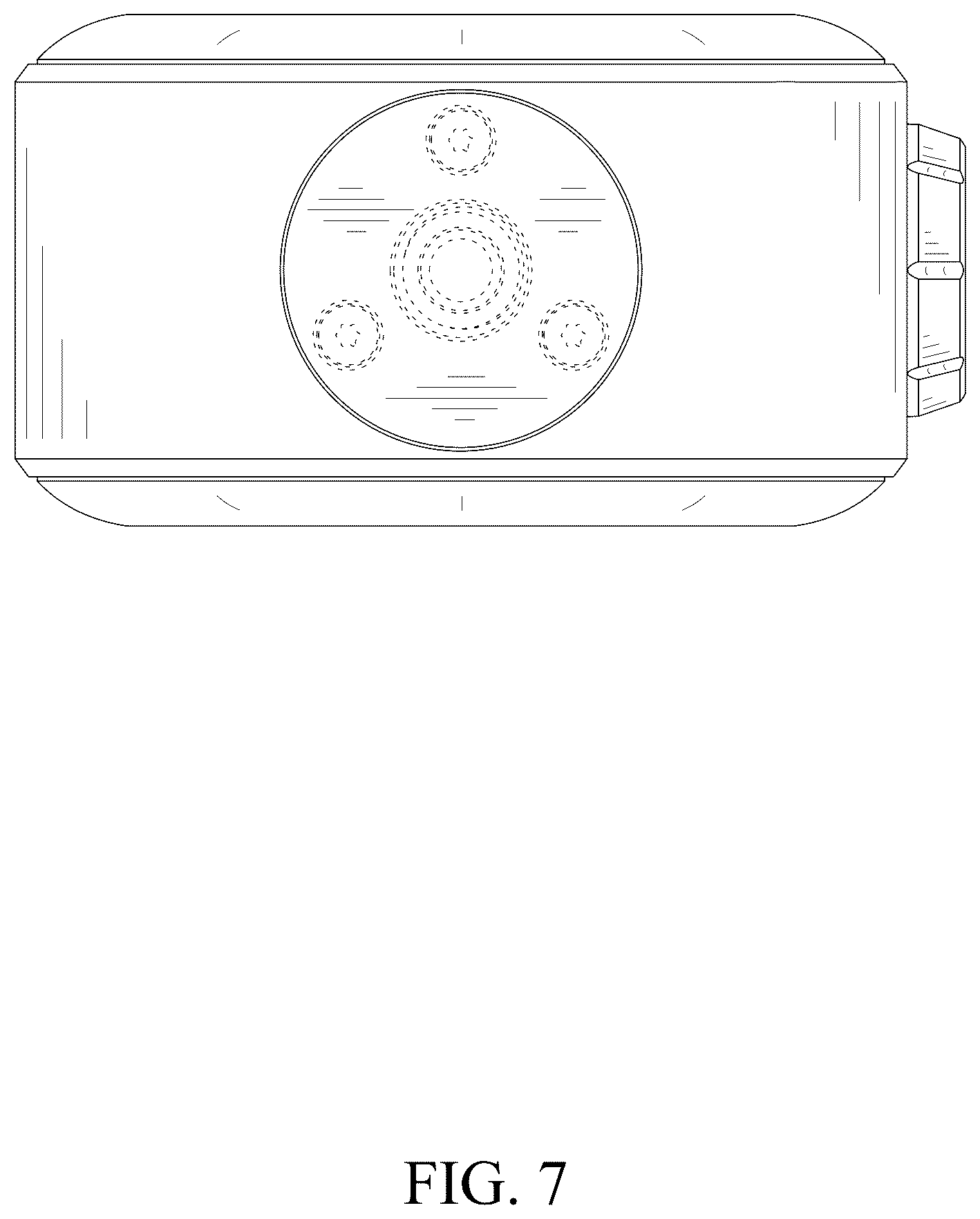 Patent USD1125671 Figure 7 – Electronic atomizing device
