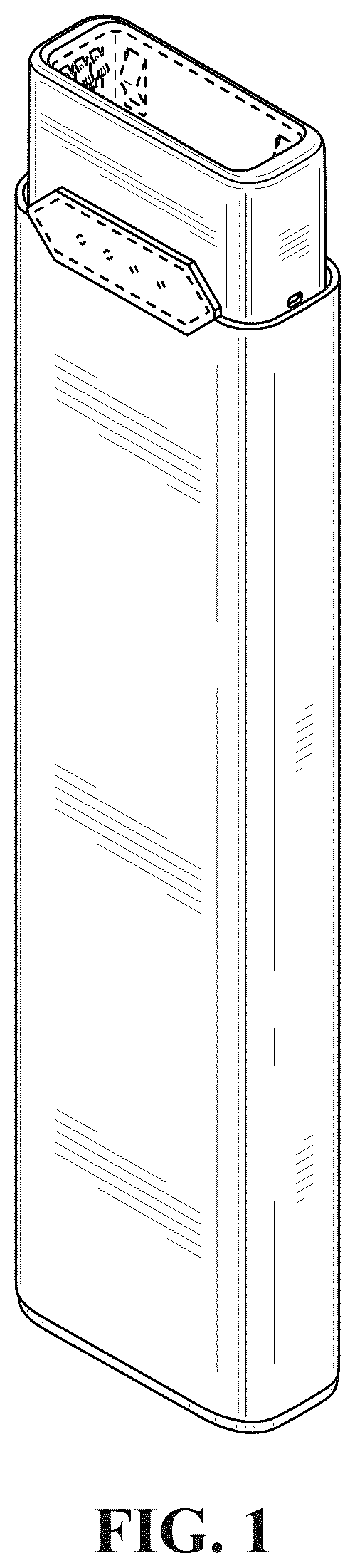 Patent USD1125673 Figure 1 – Vaporizer device