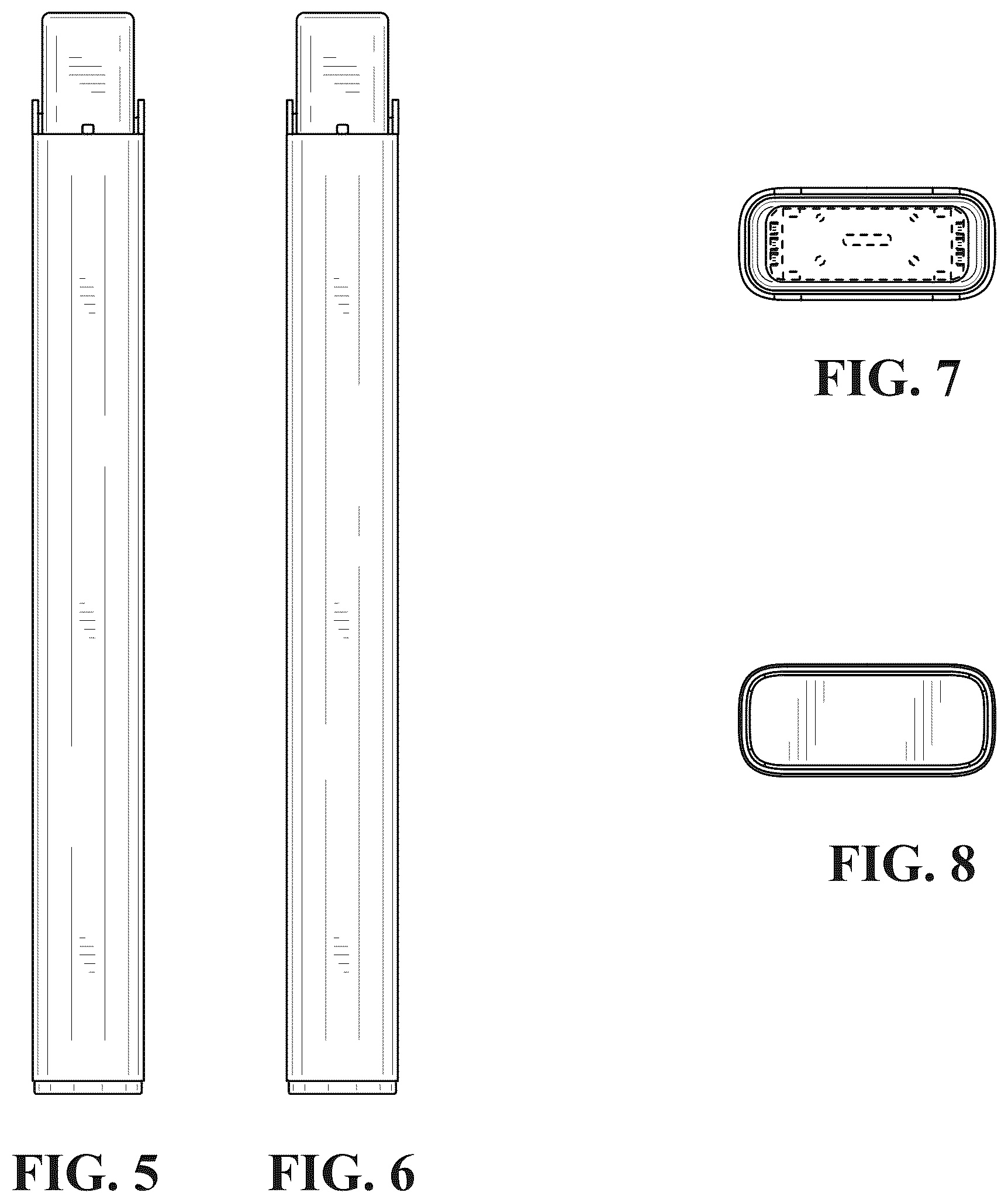 Patent USD1125673 Figure 4 – Vaporizer device