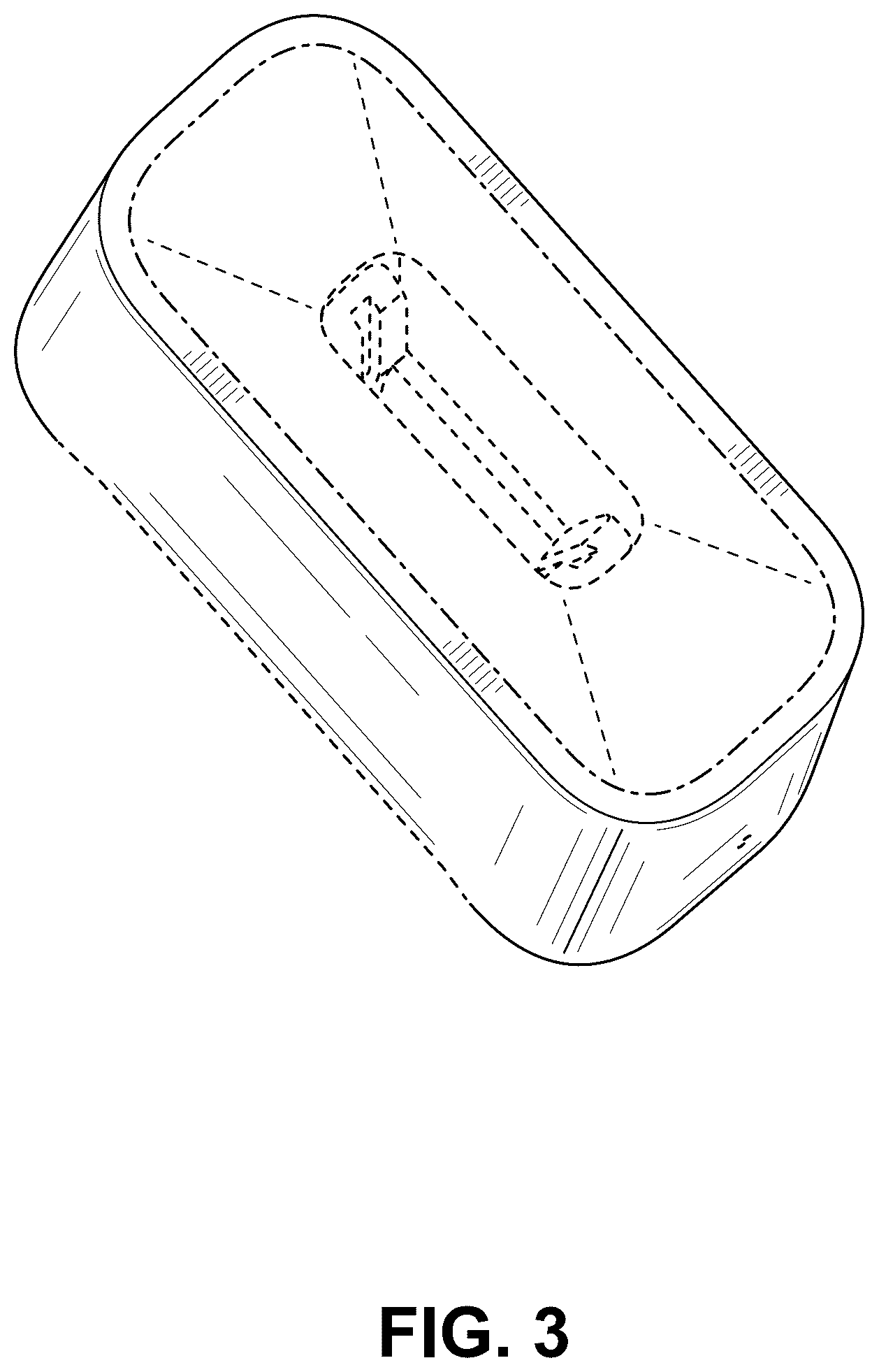 Patent USD1125674 Figure 3 – Vaporizer cartridge