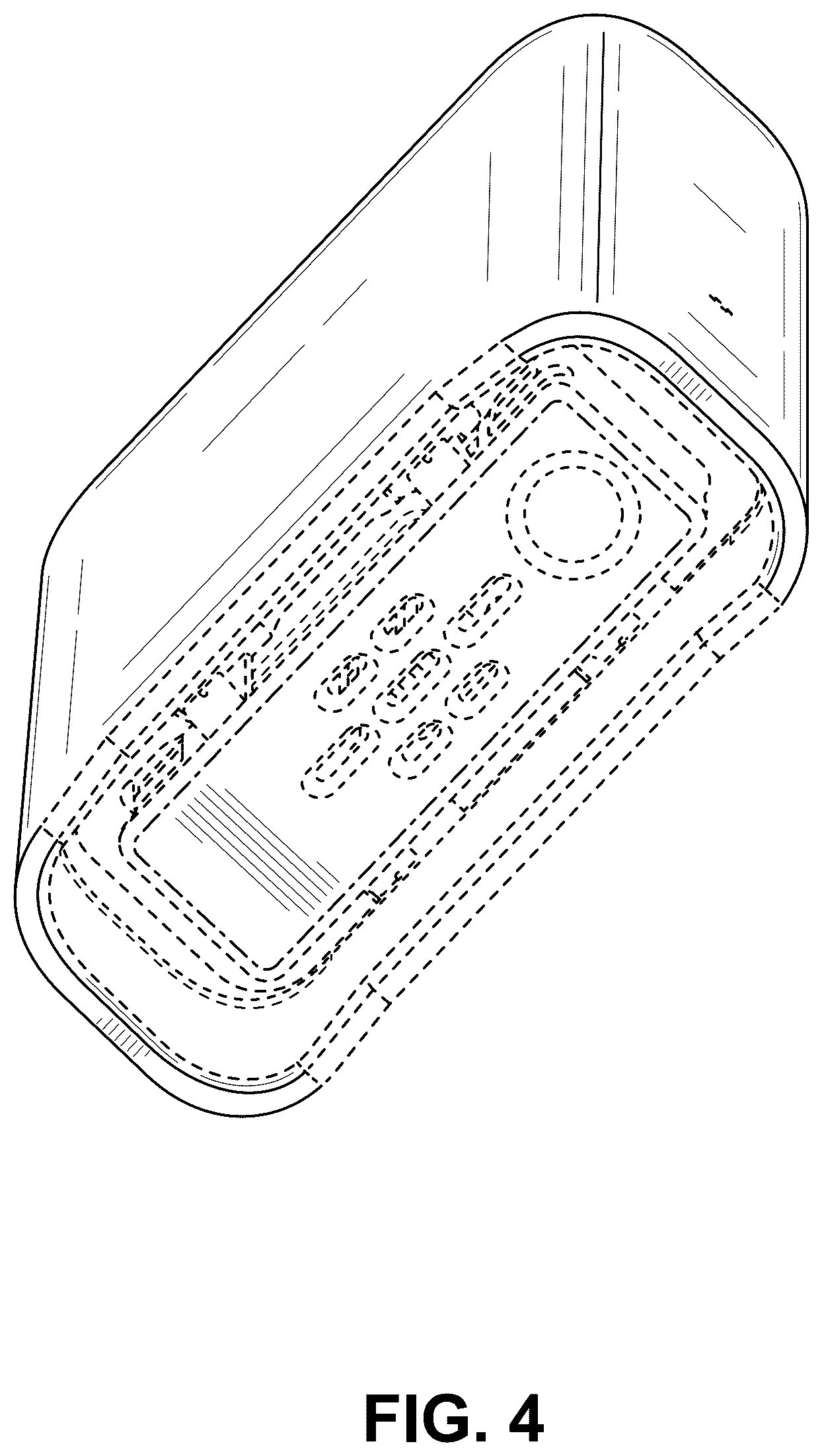 Patent USD1125674 Figure 4 – Vaporizer cartridge