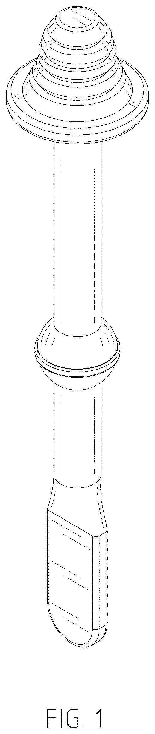 Patent USD1125676 Figure 1 – Nose wax stick