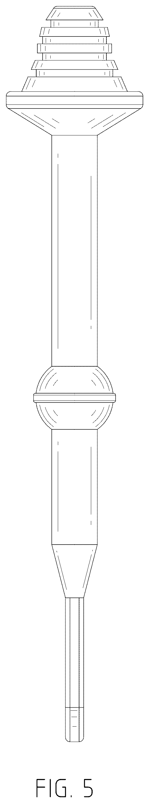 Patent USD1125676 Figure 5 – Nose wax stick
