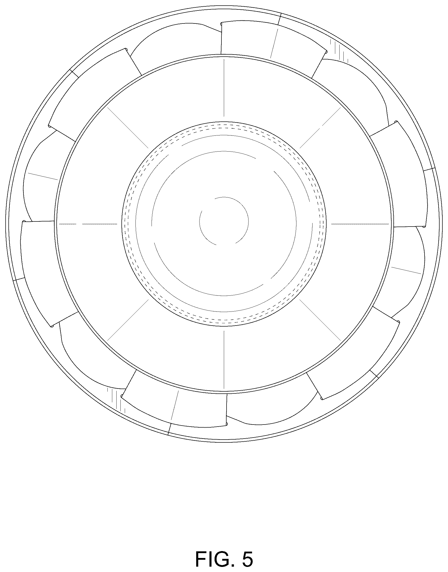 Patent USD1125677 Figure 5 – Hair styler