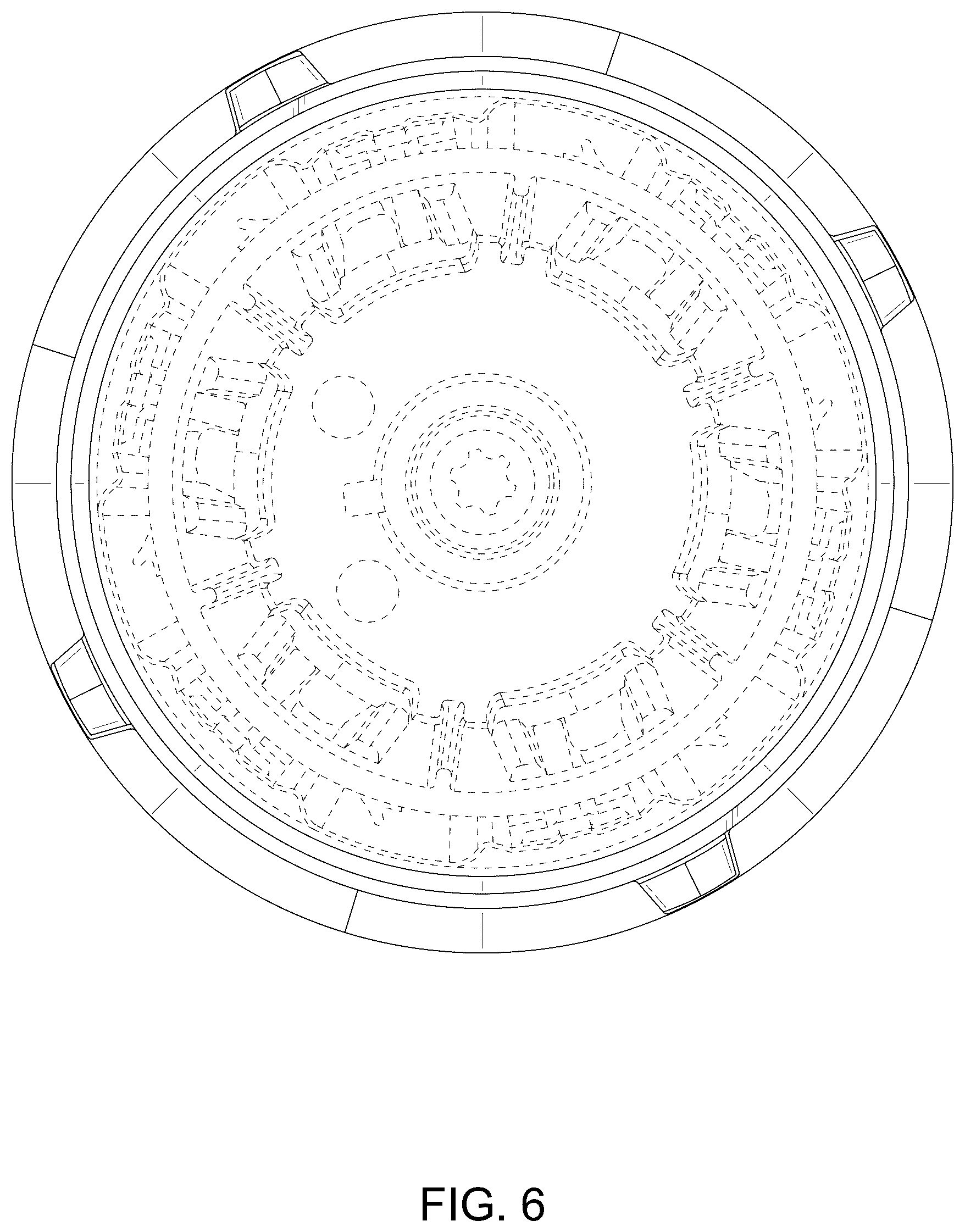 Patent USD1125677 Figure 6 – Hair styler