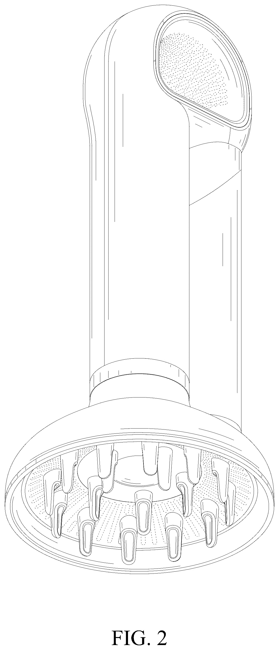 Patent USD1125678 Figure 2 – Hair dryer