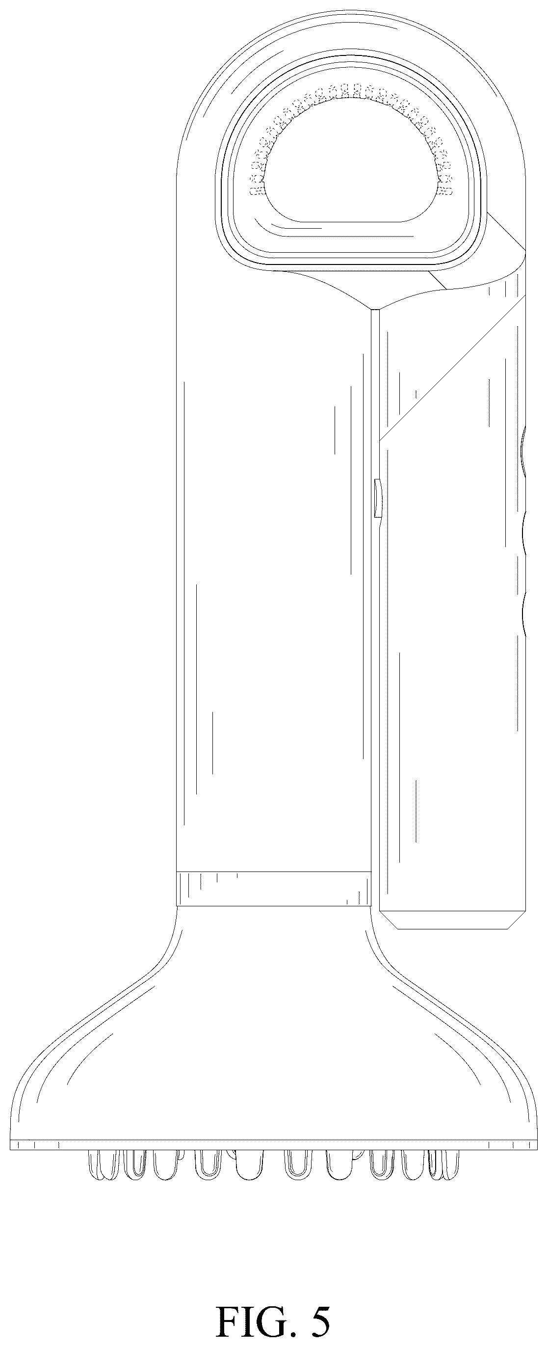 Patent USD1125678 Figure 5 – Hair dryer