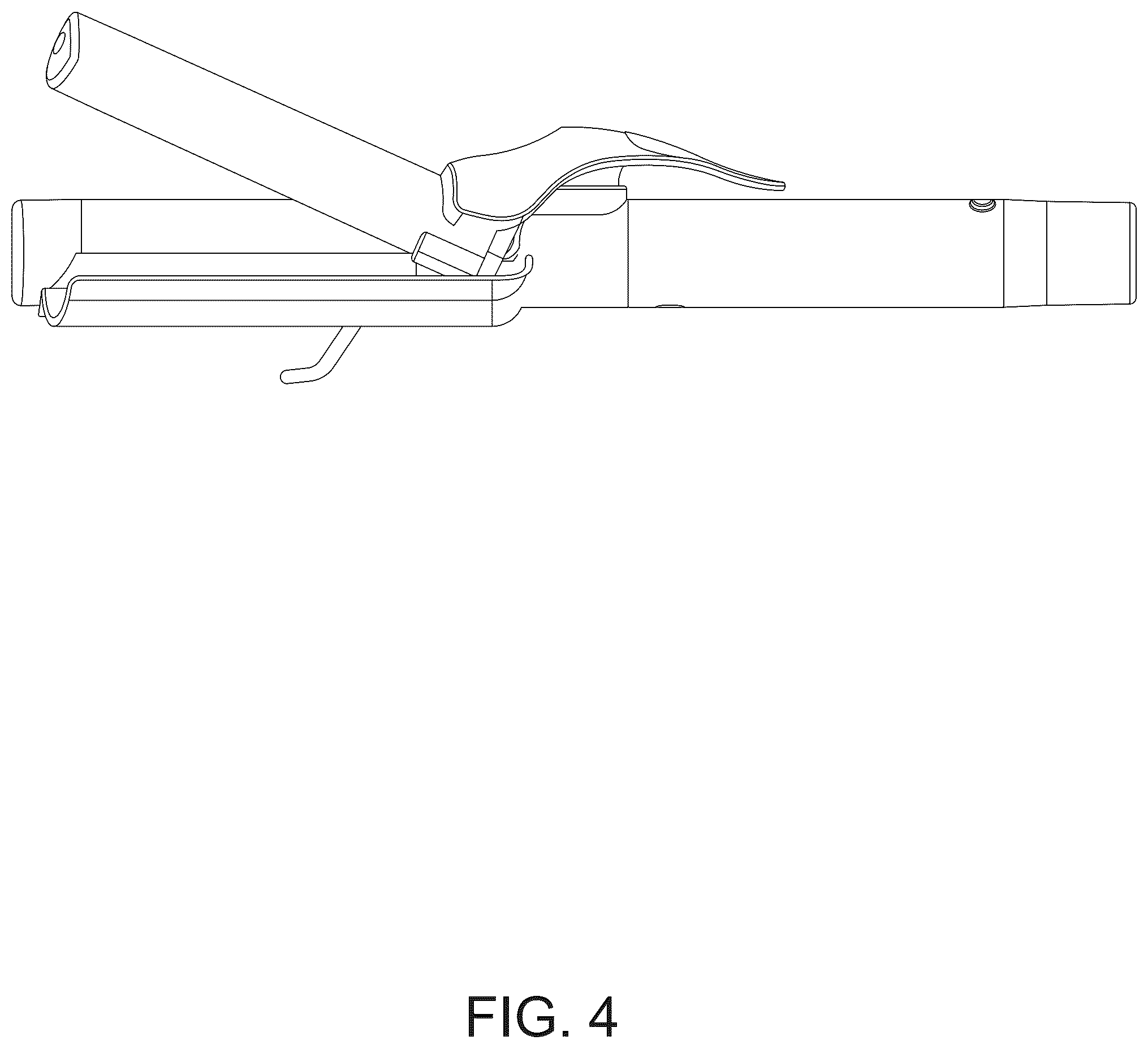 Patent USD1125683 Figure 4 – Hair waver