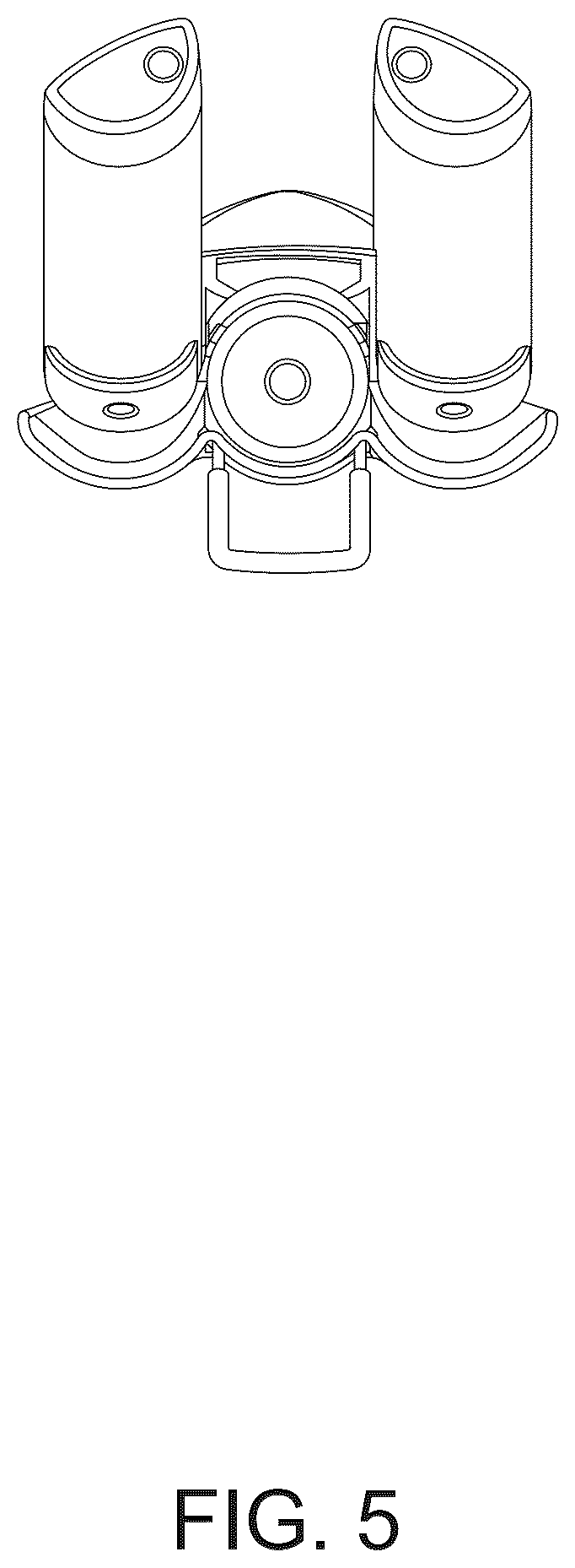 Patent USD1125683 Figure 5 – Hair waver