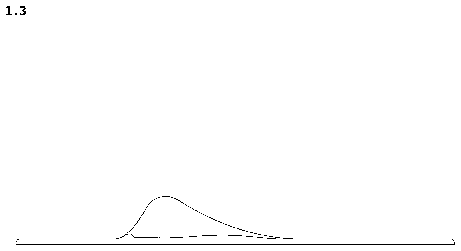 Patent USD1125684 Figure 3 – Eyelash softening rod
