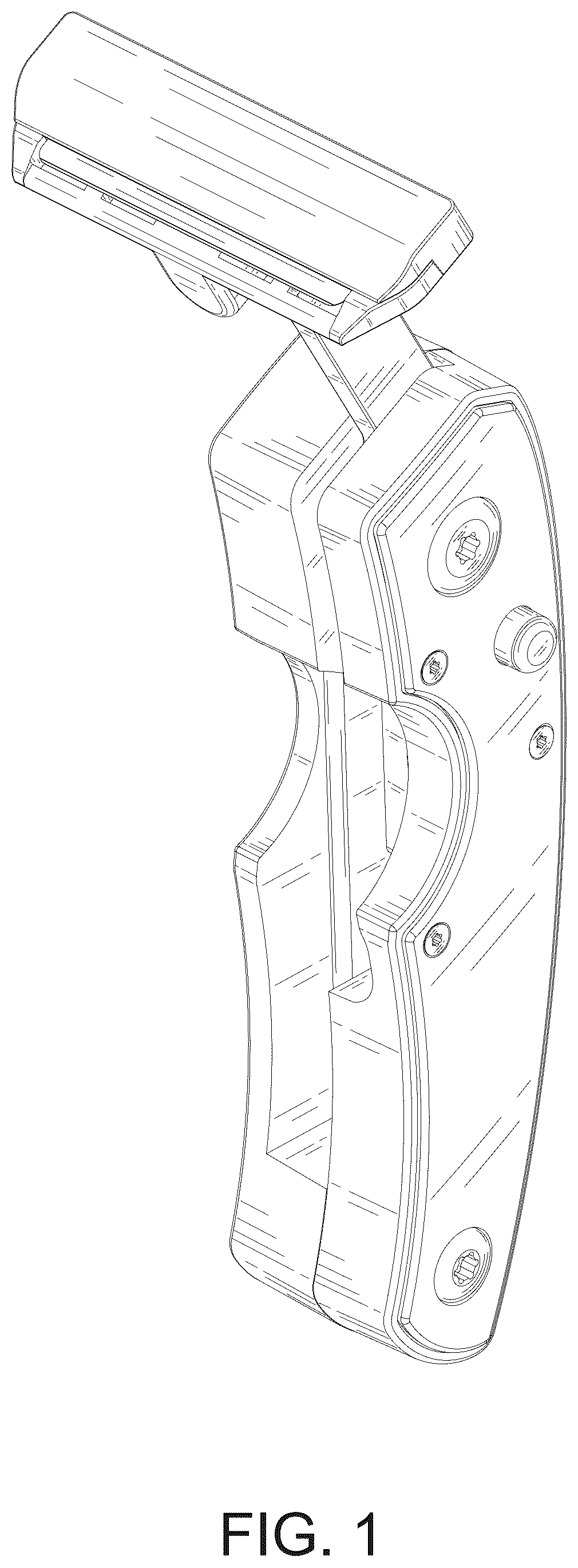 Patent USD1125686 — Shaving razor — Figure 1