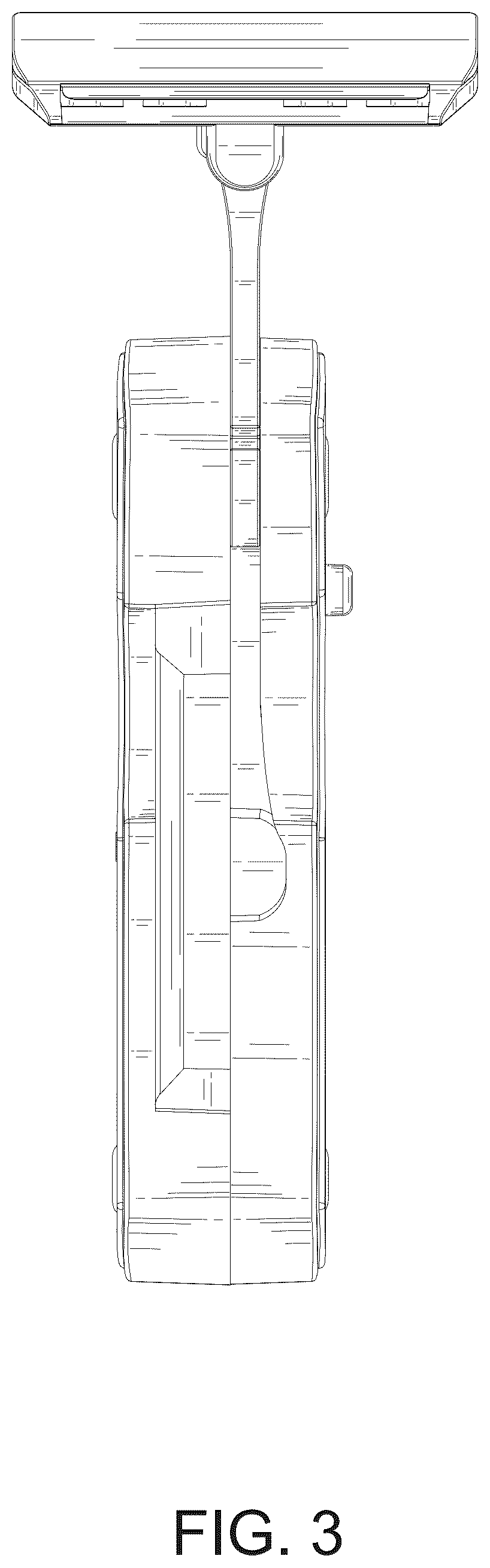 Patent USD1125686 Figure 3 – Shaving razor