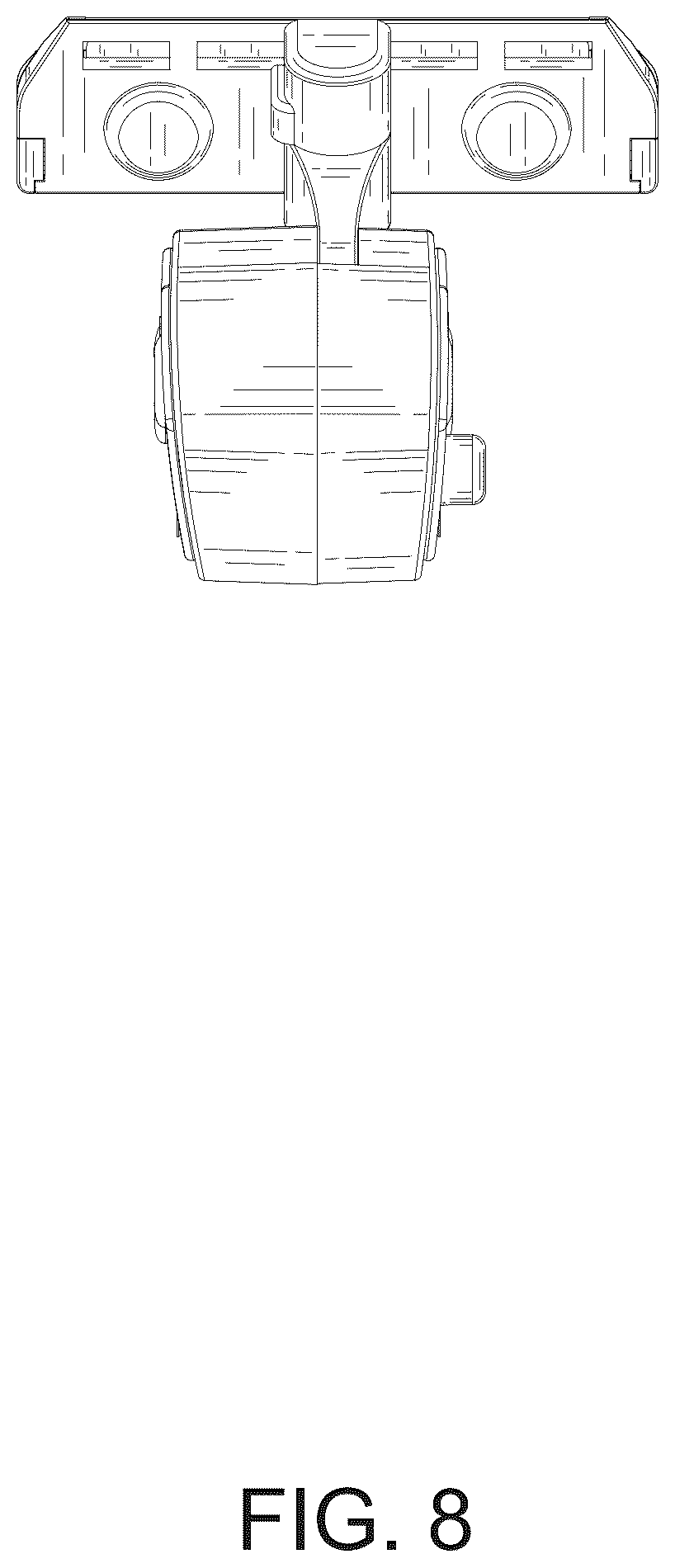 Patent USD1125686 Figure 8 – Shaving razor