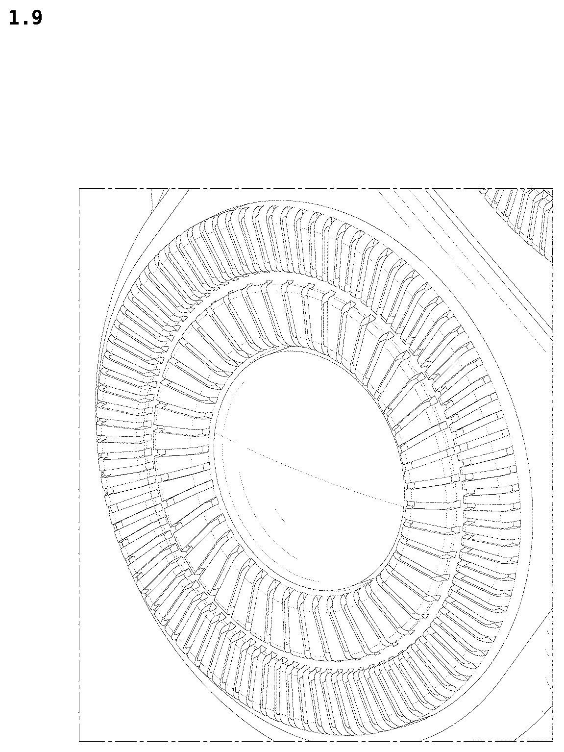 Patent USD1125687 Figure 9 – Electric shaver replacement head
