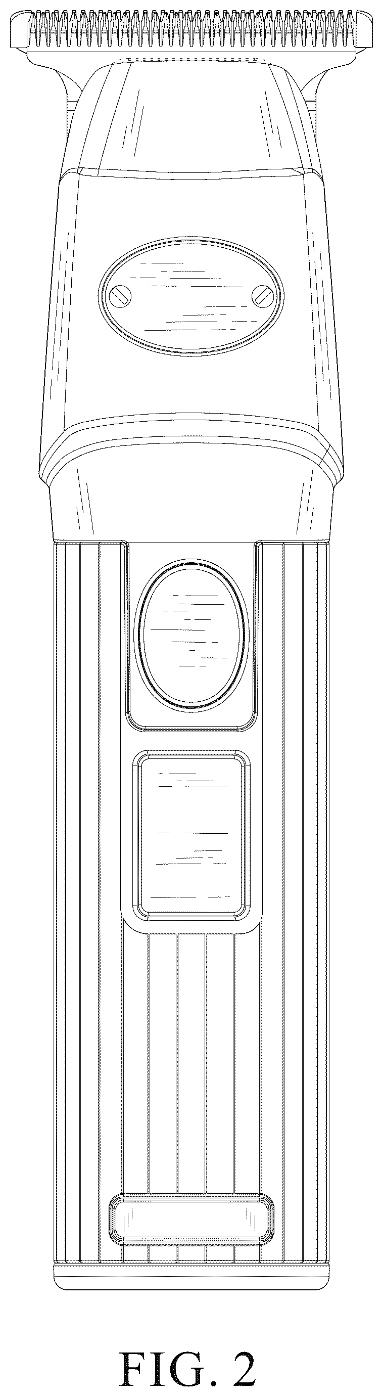 Patent USD1125689 Figure 2 – Hair clipper