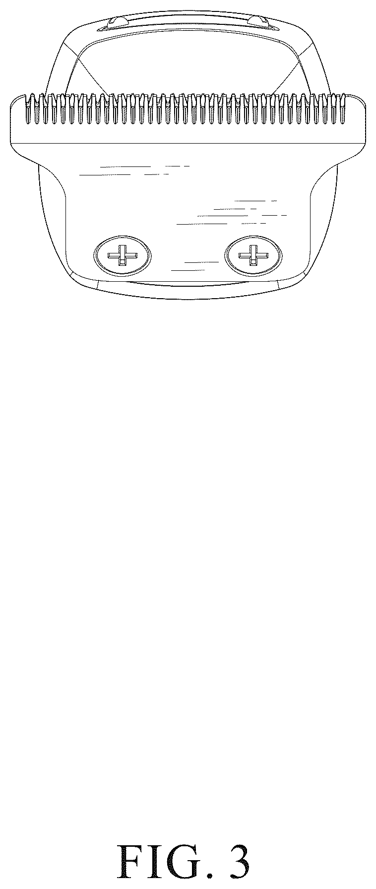 Patent USD1125689 Figure 3 – Hair clipper