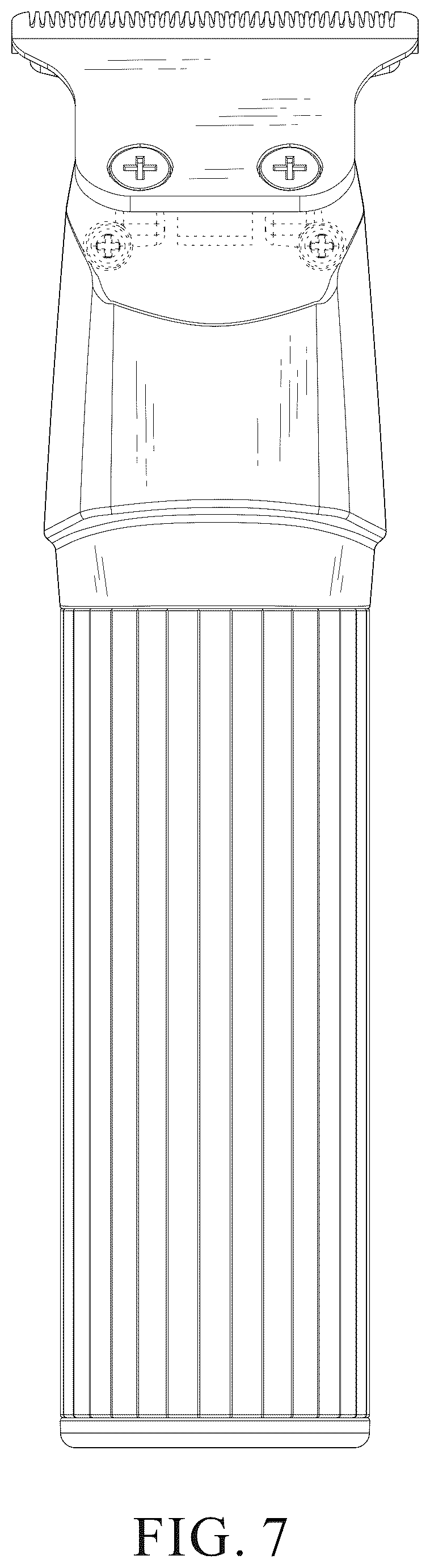 Patent USD1125689 Figure 7 – Hair clipper