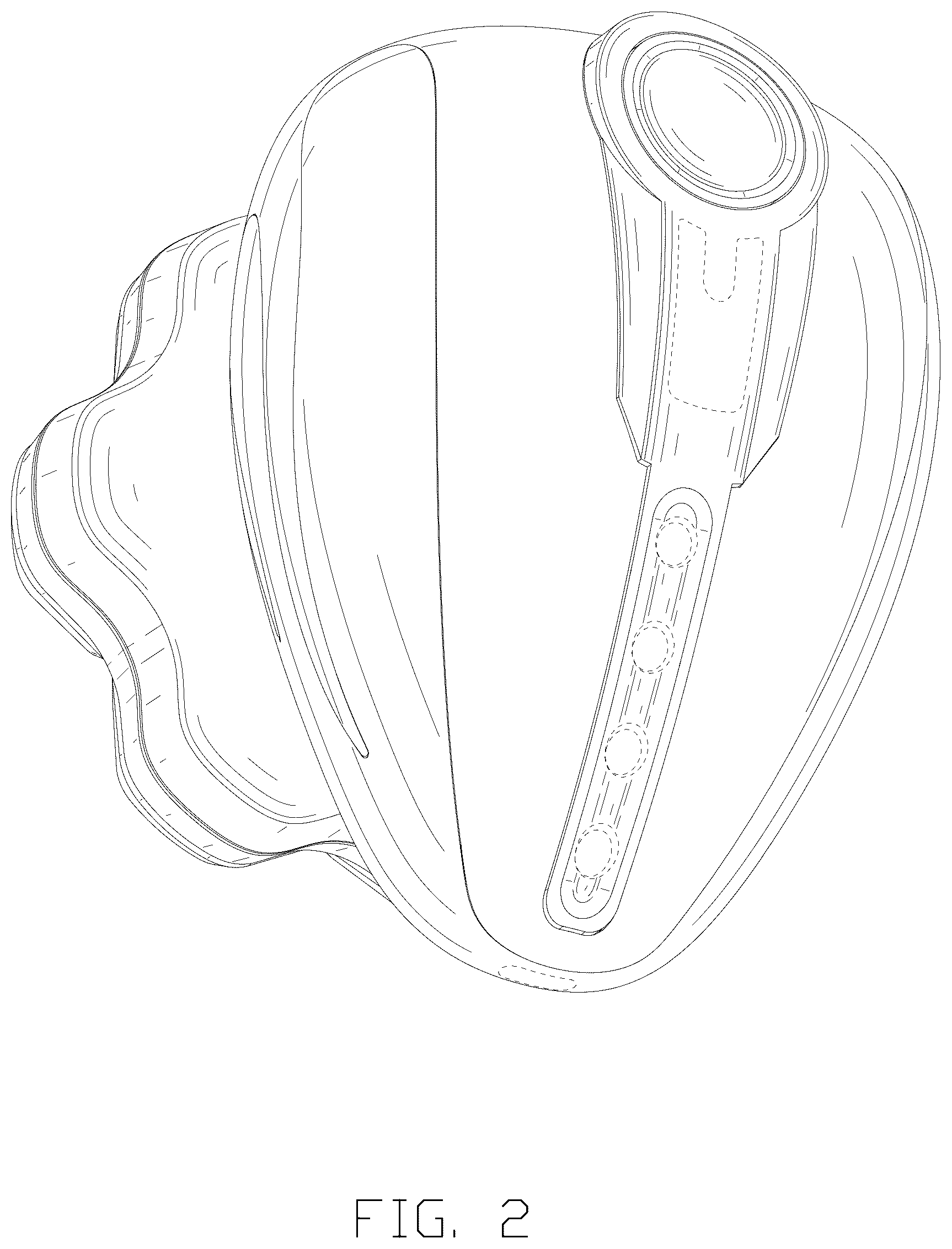 Patent USD1125690 Figure 2 – Hair clipper