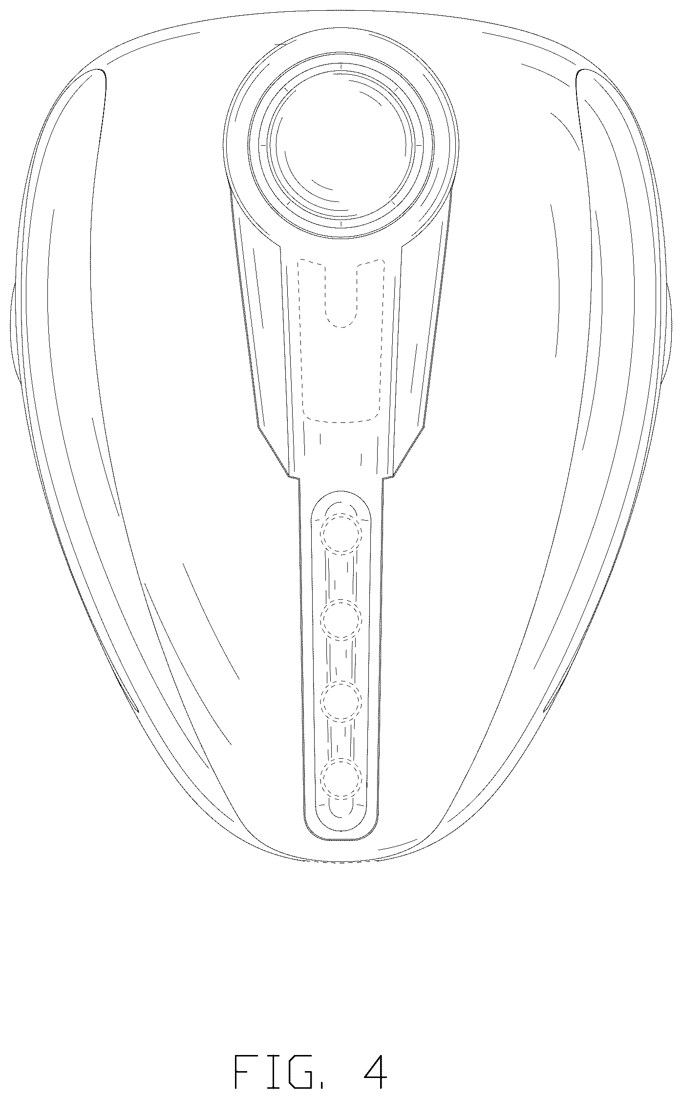 Patent USD1125690 Figure 4 – Hair clipper