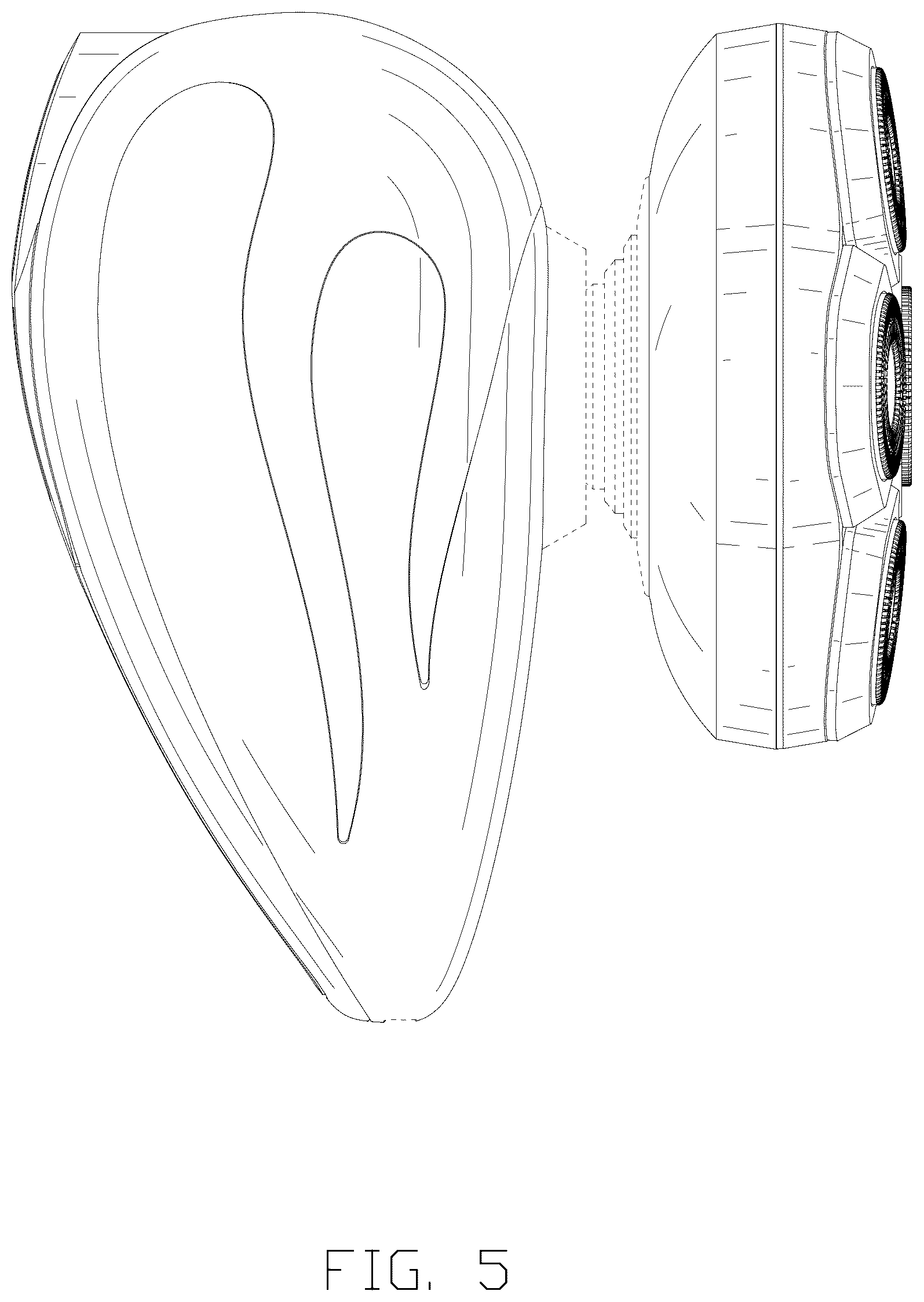Patent USD1125690 Figure 5 – Hair clipper