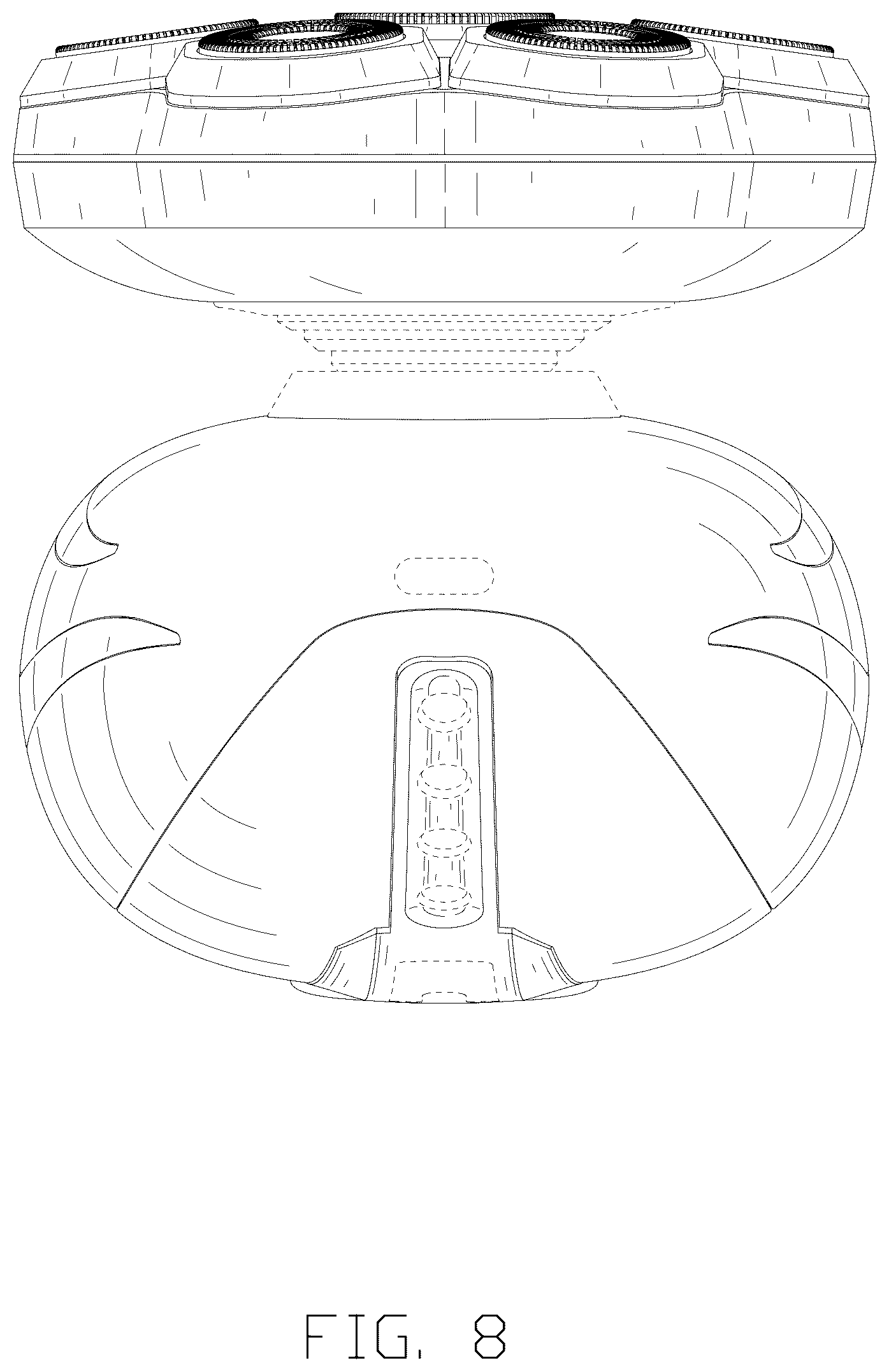 Patent USD1125690 Figure 8 – Hair clipper