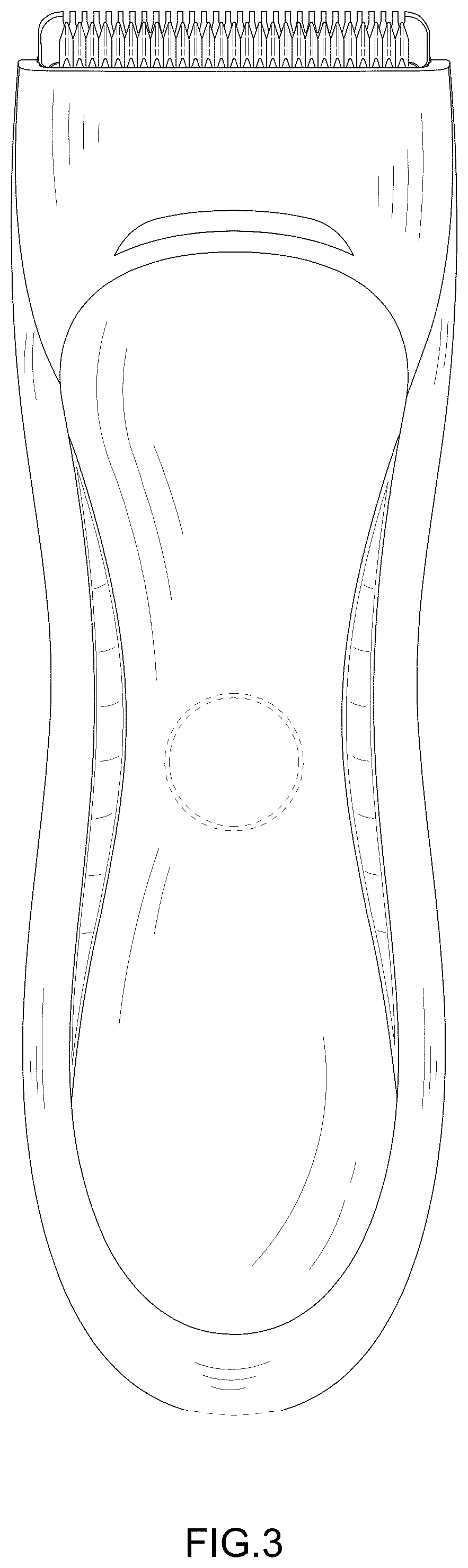 Patent USD1125691 Figure 3 – Hair clipper