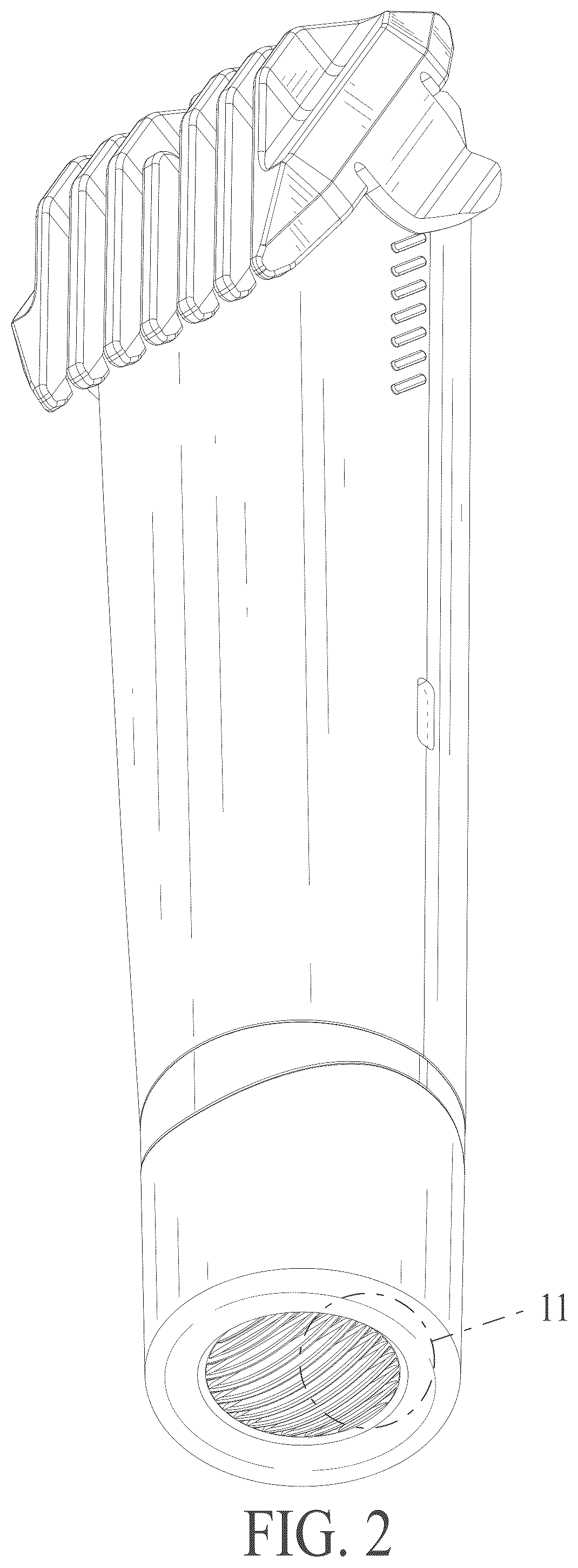 Patent USD1125692 Figure 2 – Hair clipper