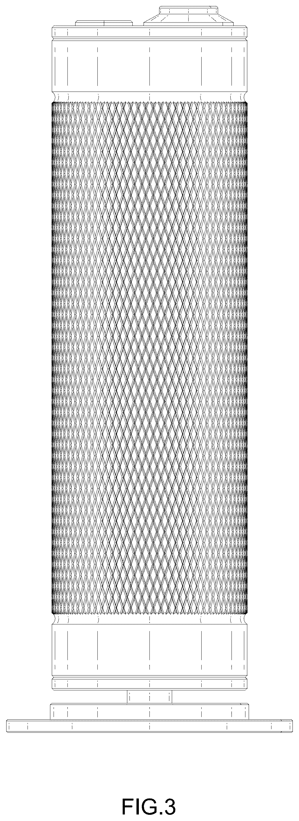 Patent USD1125693 Figure 3 – Electric foot grinder